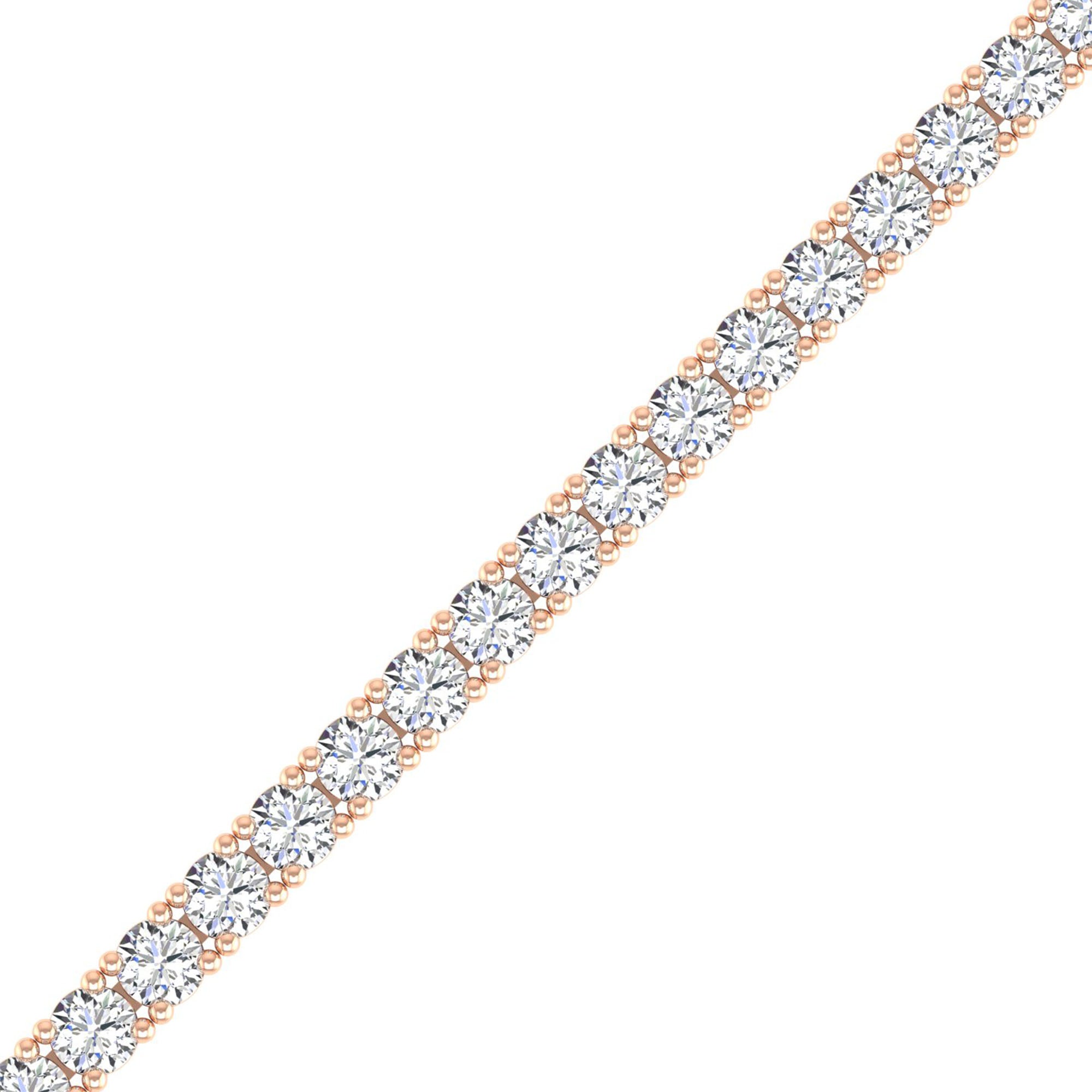 Lab Grown Diamond Tennis Bracelet – Round Cut 2.0 Carat