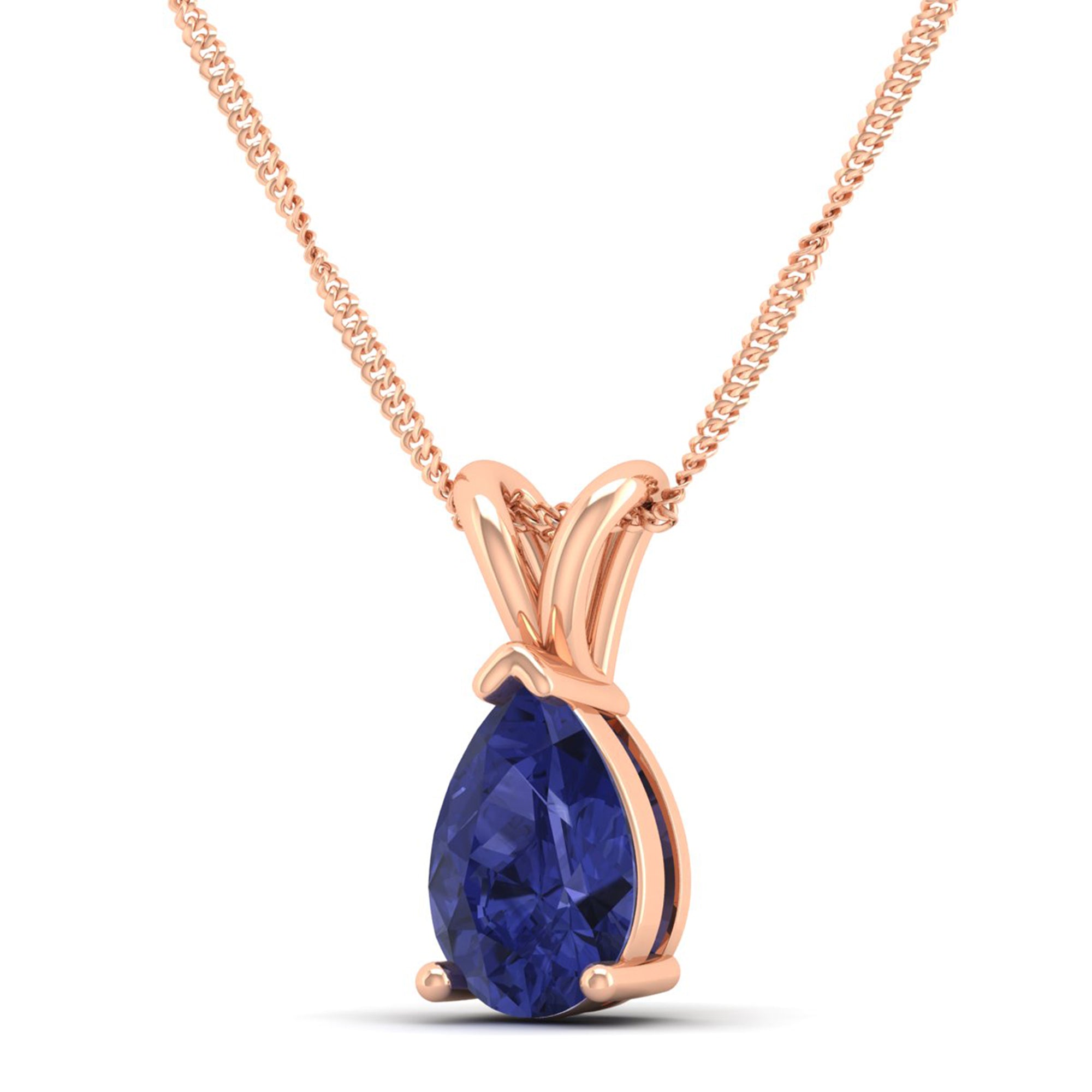 Pear Cut Tanzanite Pendant 2.0 Carat