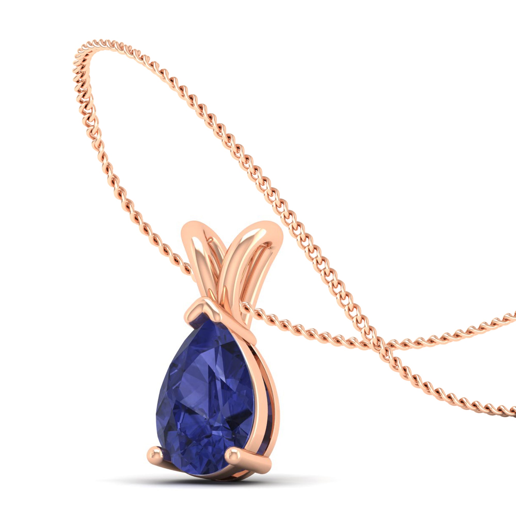 Pear Cut Tanzanite Pendant 2.0 Carat