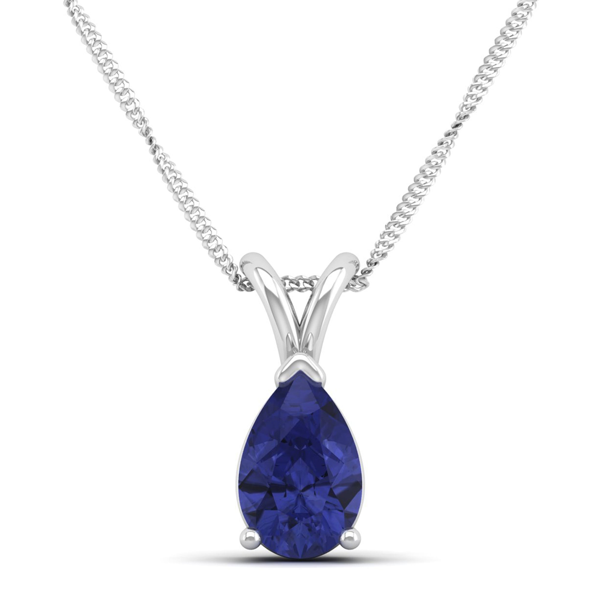 Pear Cut Tanzanite Pendant 2.0 Carat