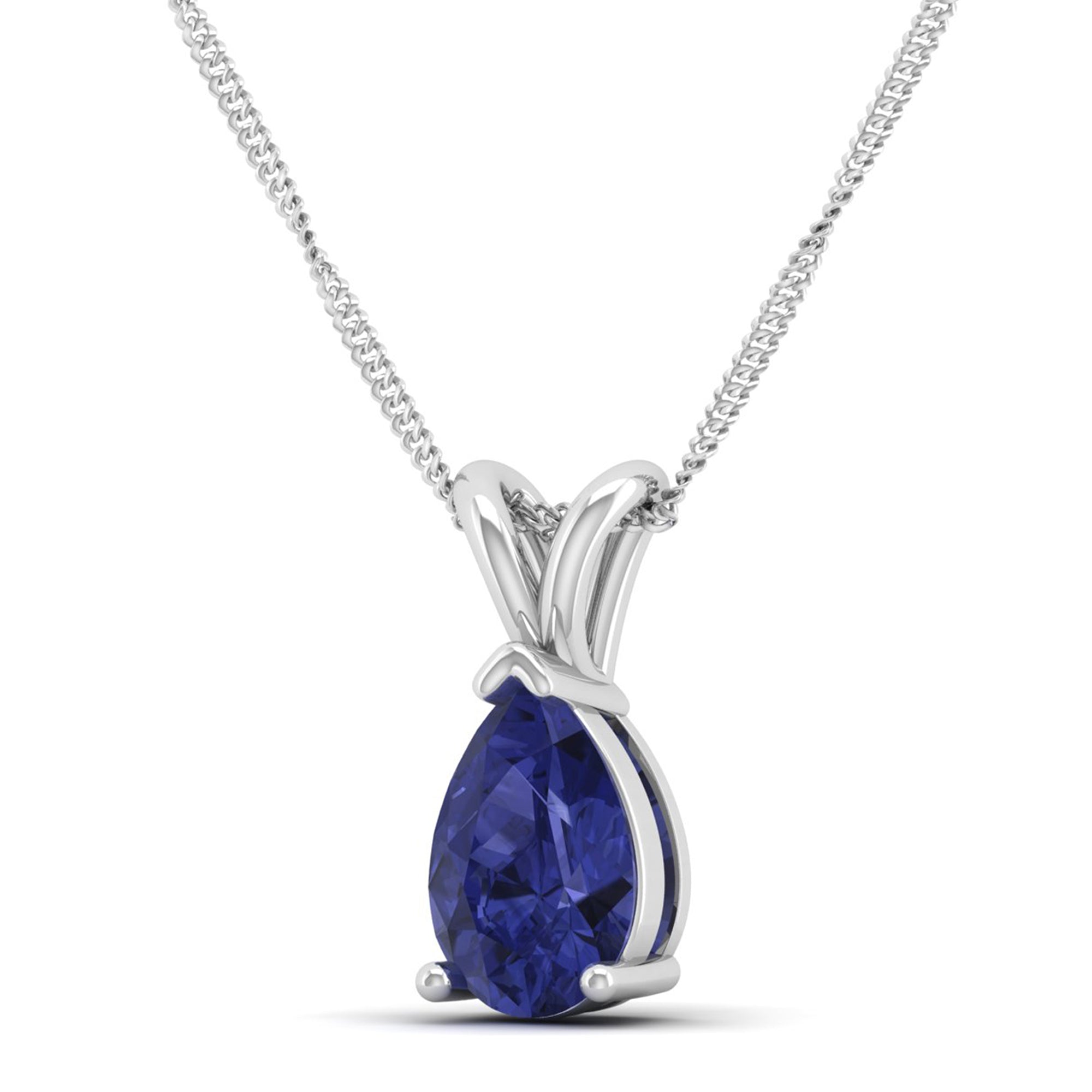Pear Cut Tanzanite Pendant 2.0 Carat