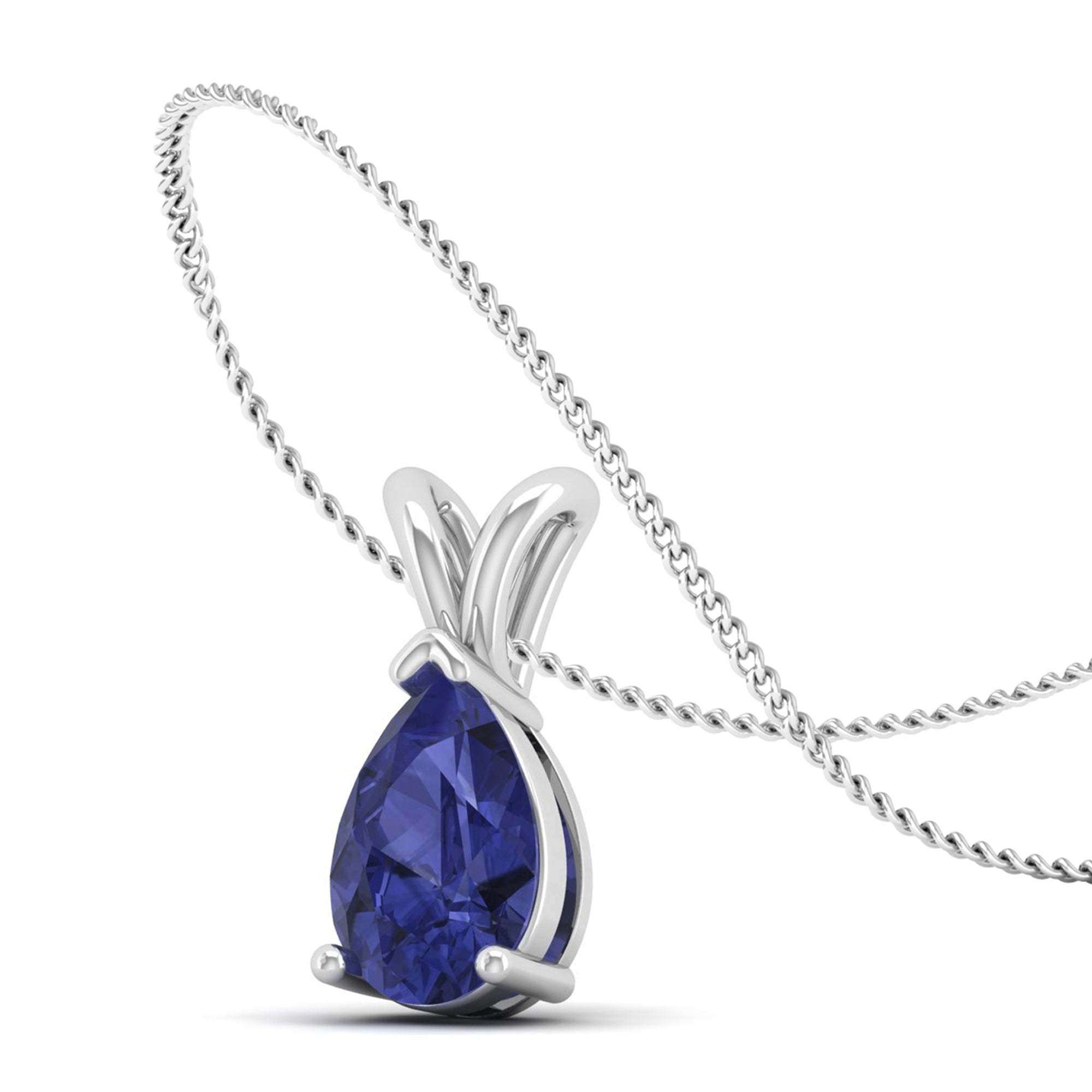 Pear Cut Tanzanite Pendant 2.0 Carat