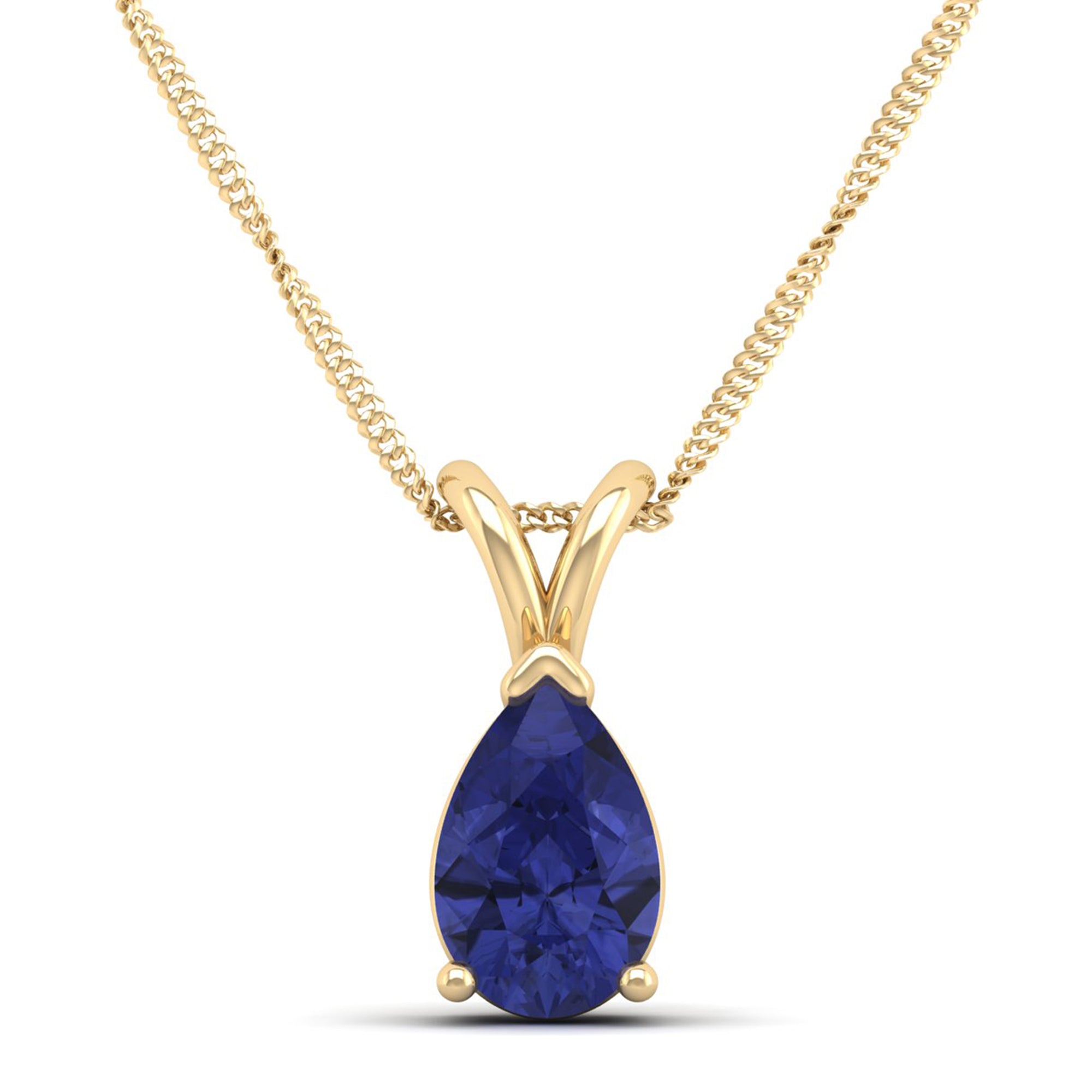 Pear Cut Tanzanite Pendant 2.0 Carat