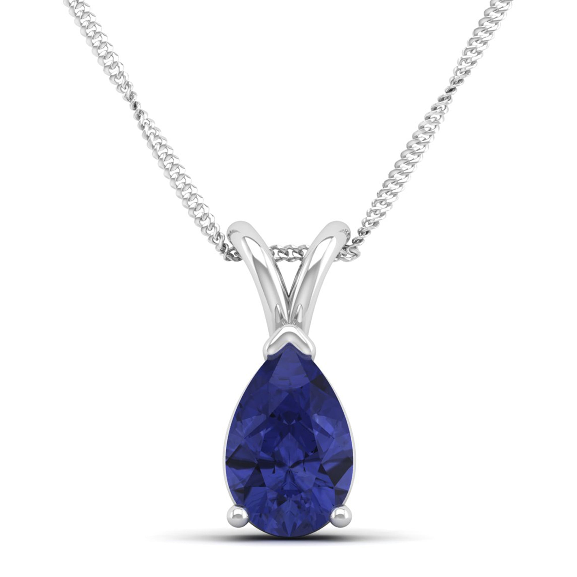 Pear Cut Tanzanite Pendant 2.5 Carat