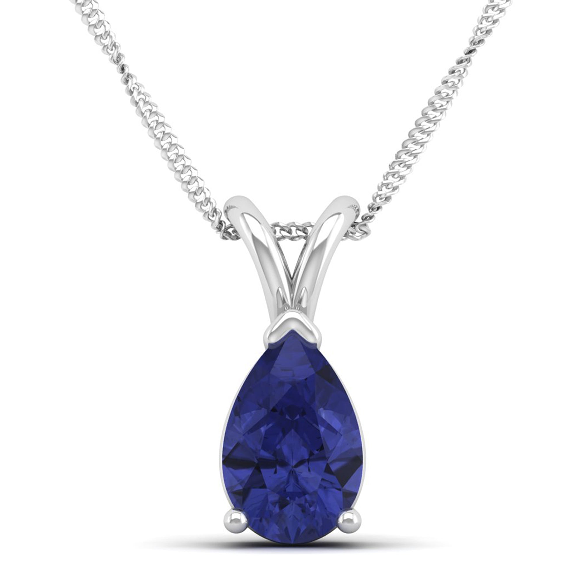 Pear Cut Tanzanite Pendant 3.00 Carat