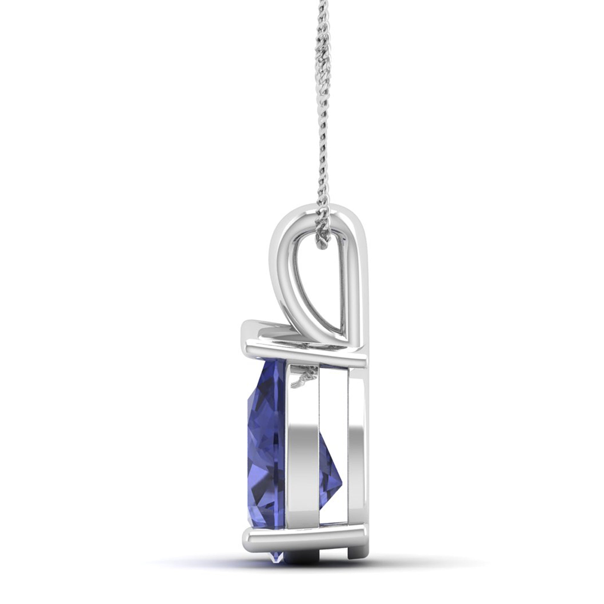 Pear Cut Tanzanite Pendant 3.00 Carat