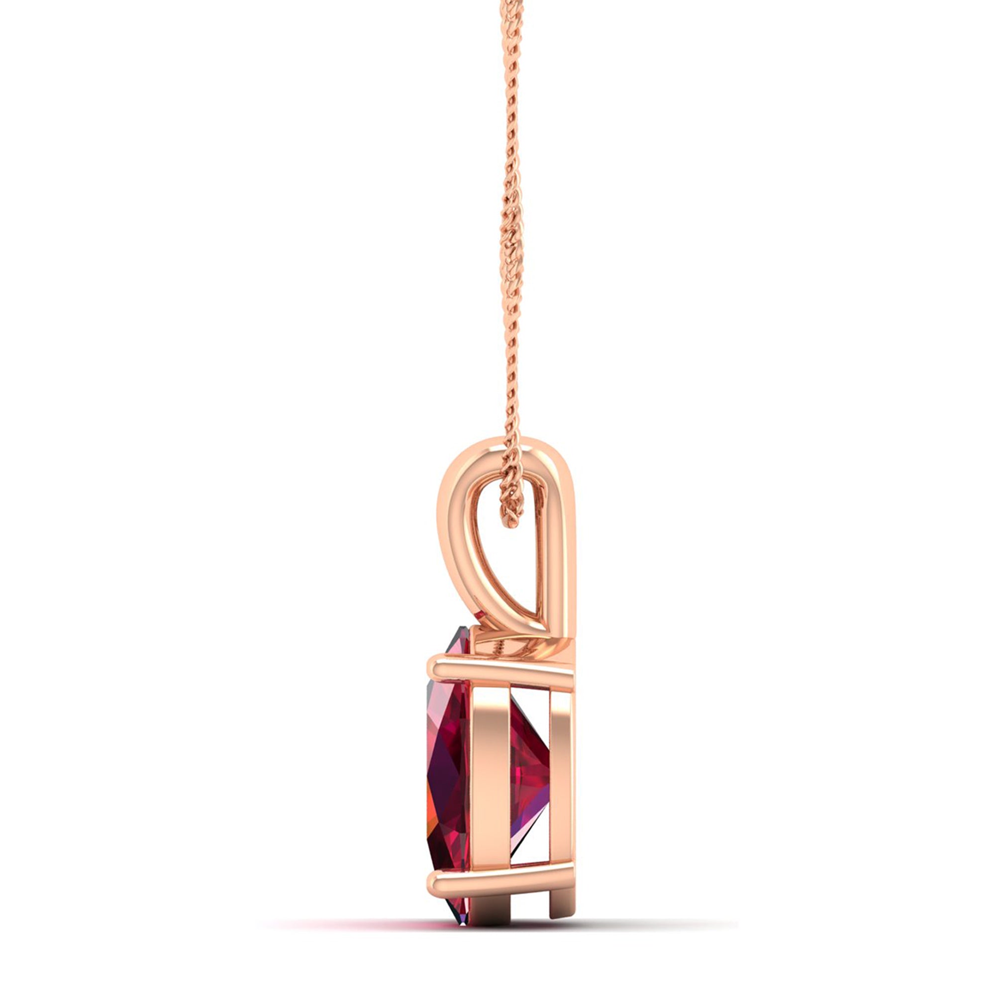 Oval Cut Ruby Pendant 2.50 Carat