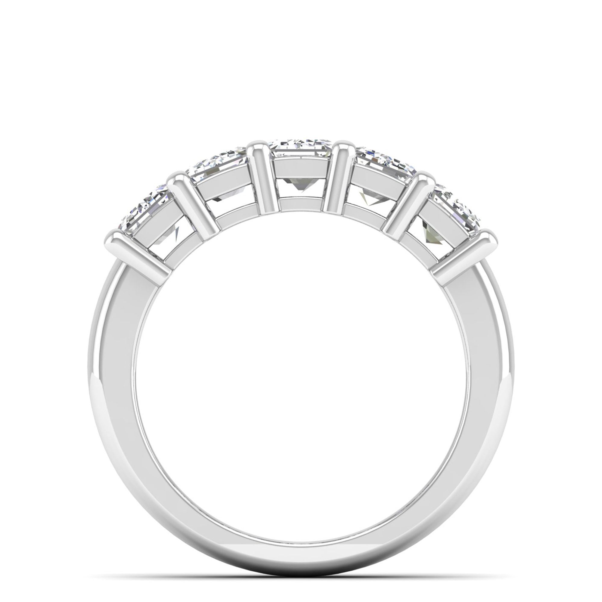Emerald Cut Lab-Grown Diamond Ring