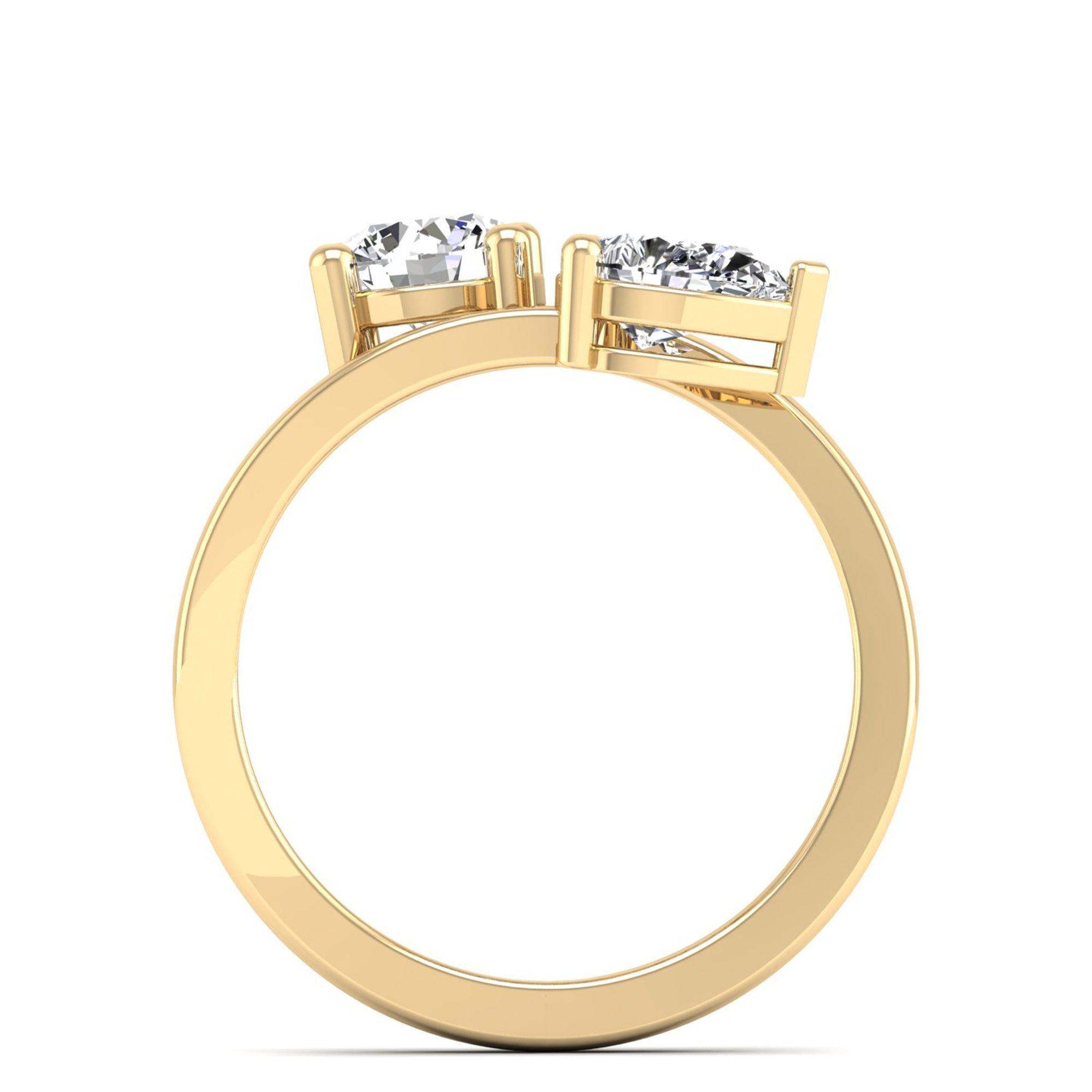 Celestar Toi et Moi Lab-Grown Diamond Ring