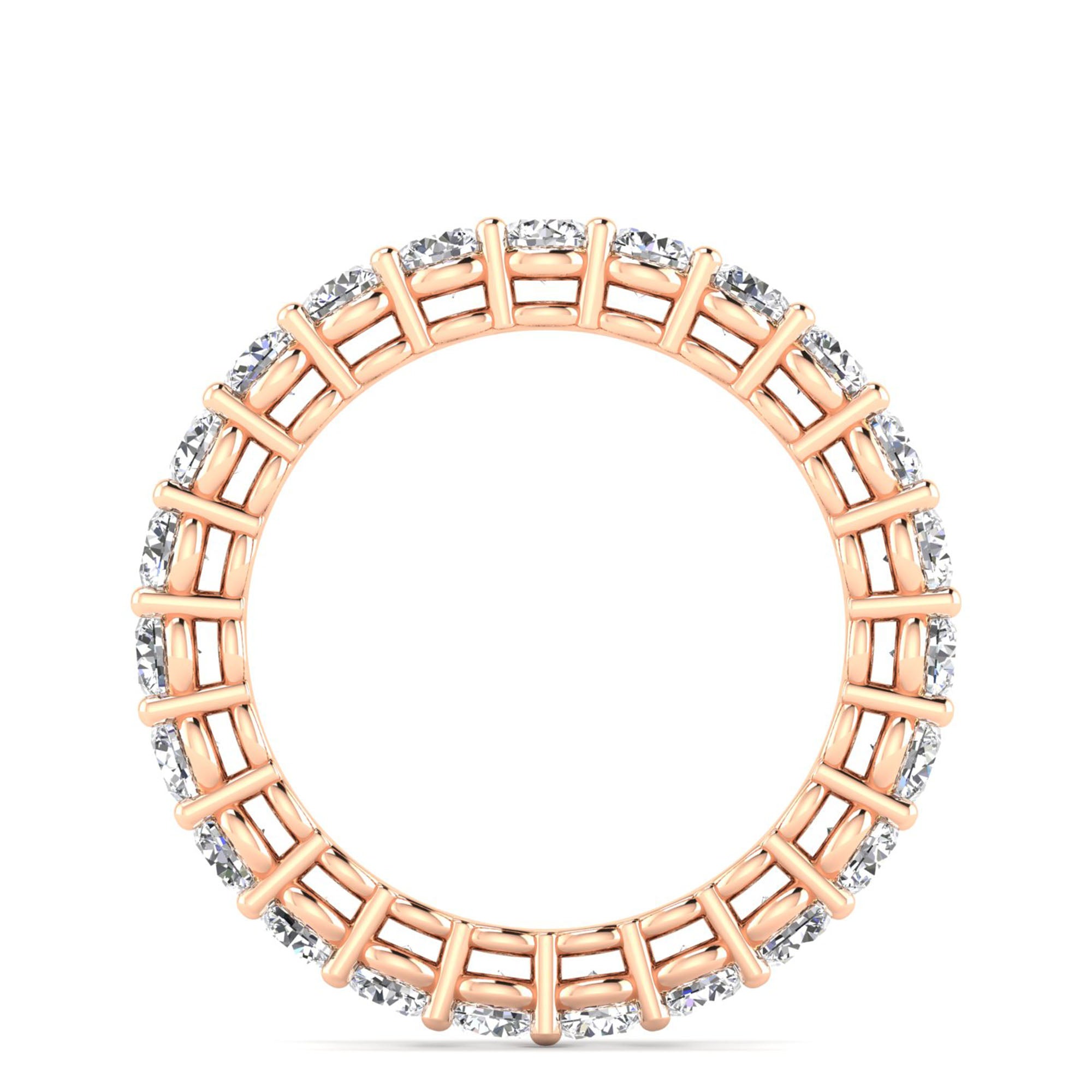Celestar Petite Round Full Eternity Diamond Band