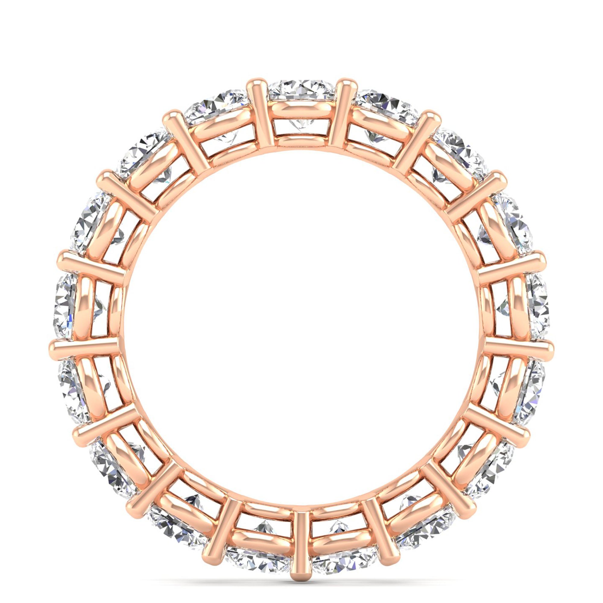 Celestar Classic Round Full Eternity Diamond Band