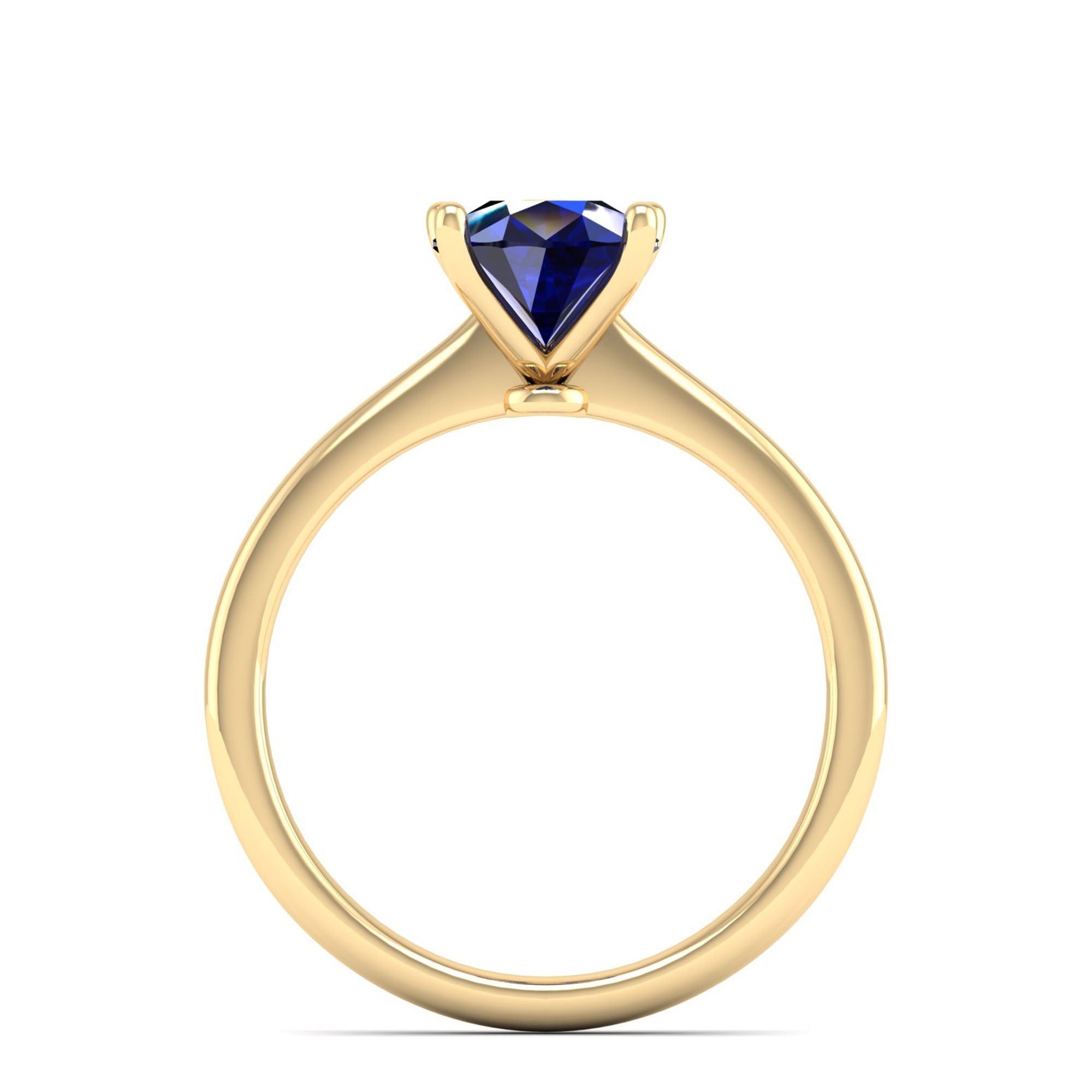 Celestar Classic Pear Sapphire Solitaire Ring – 2.00 Carat