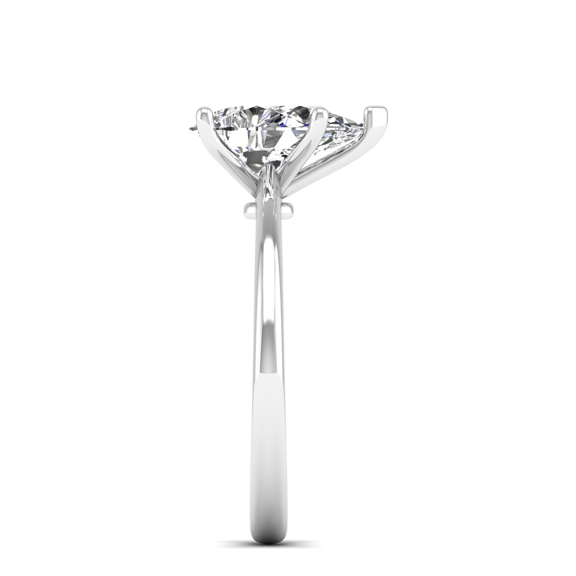 Celestar Classic Pear Solitaire Ring – 2.00 Carat