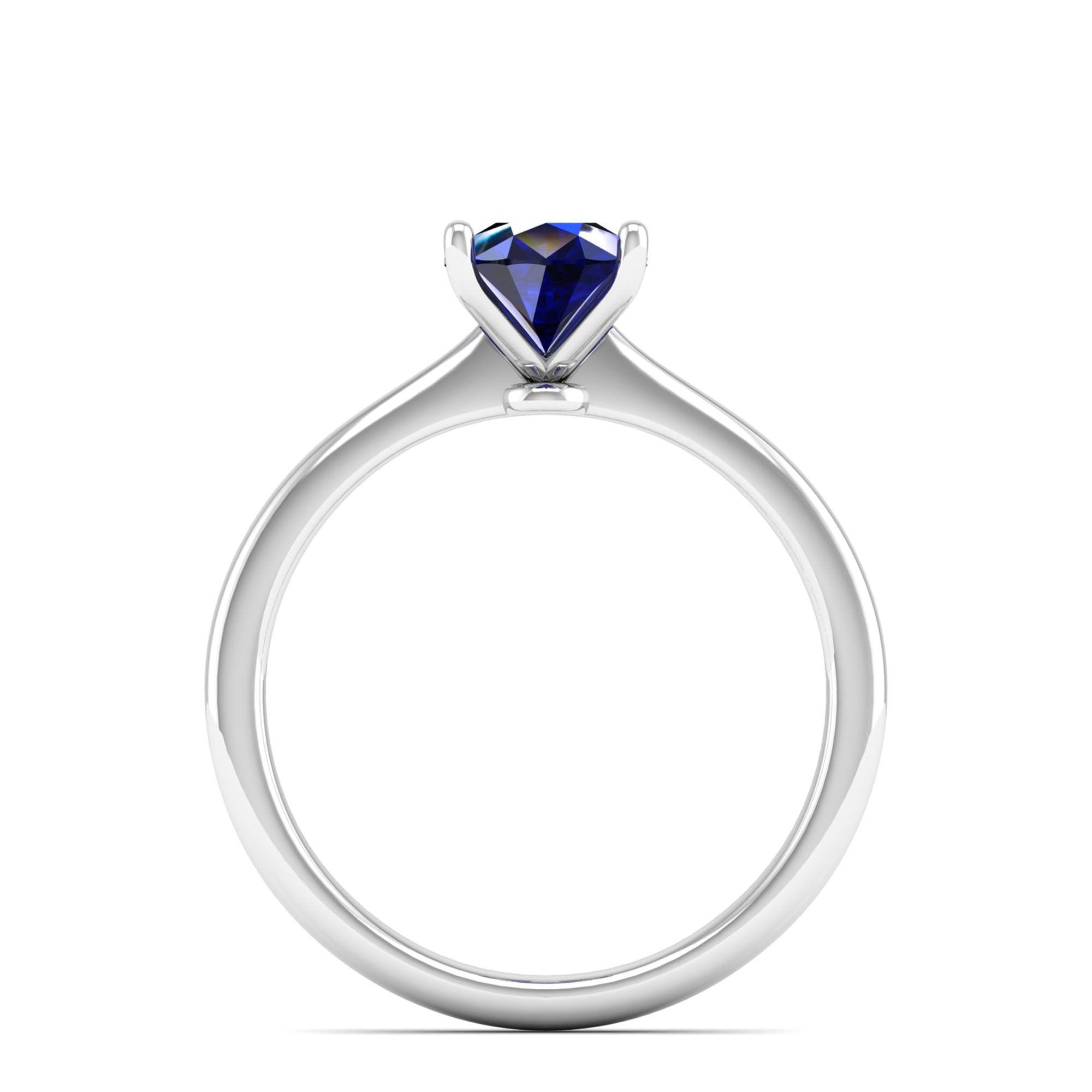 Celestar Classic Pear Sapphire Solitaire Ring 1.5-Carat