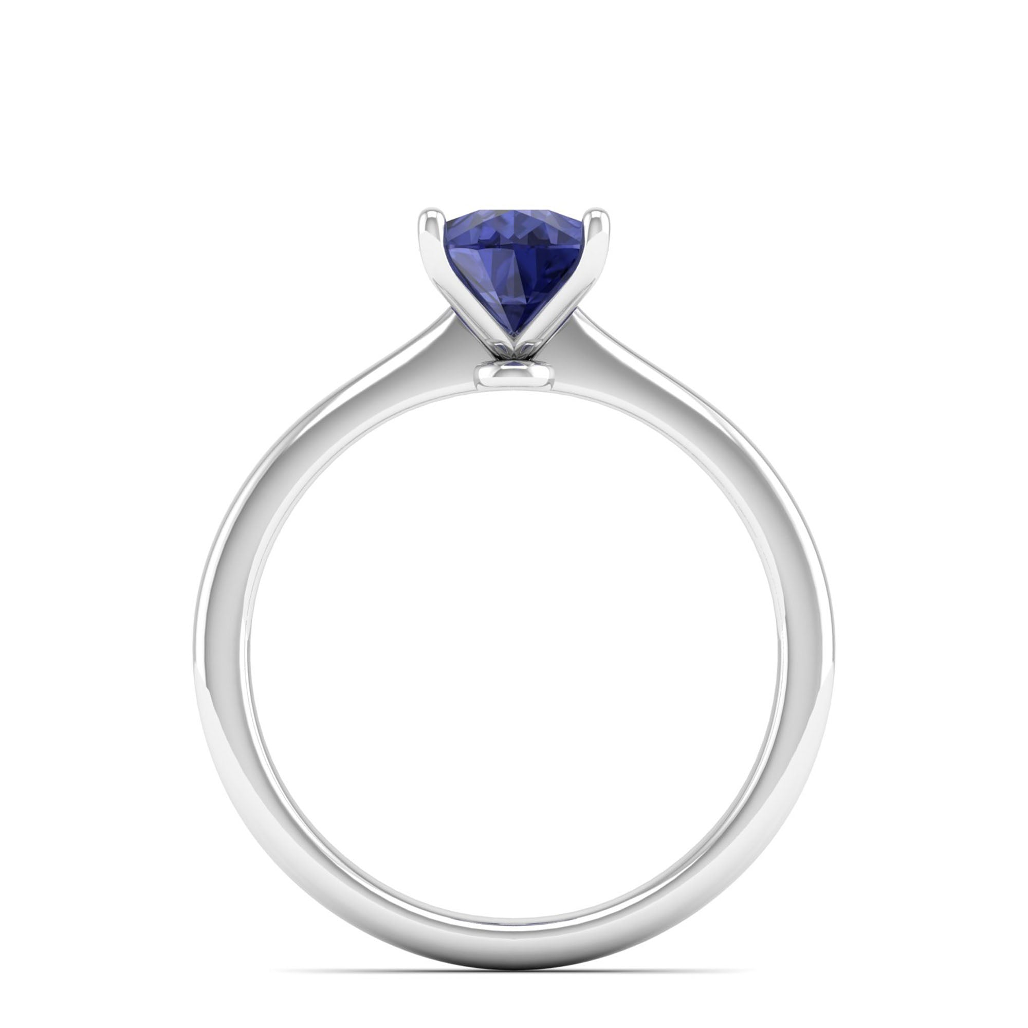 Celestar Classic Pear Tanzanite Solitaire Ring 1.5-Carat