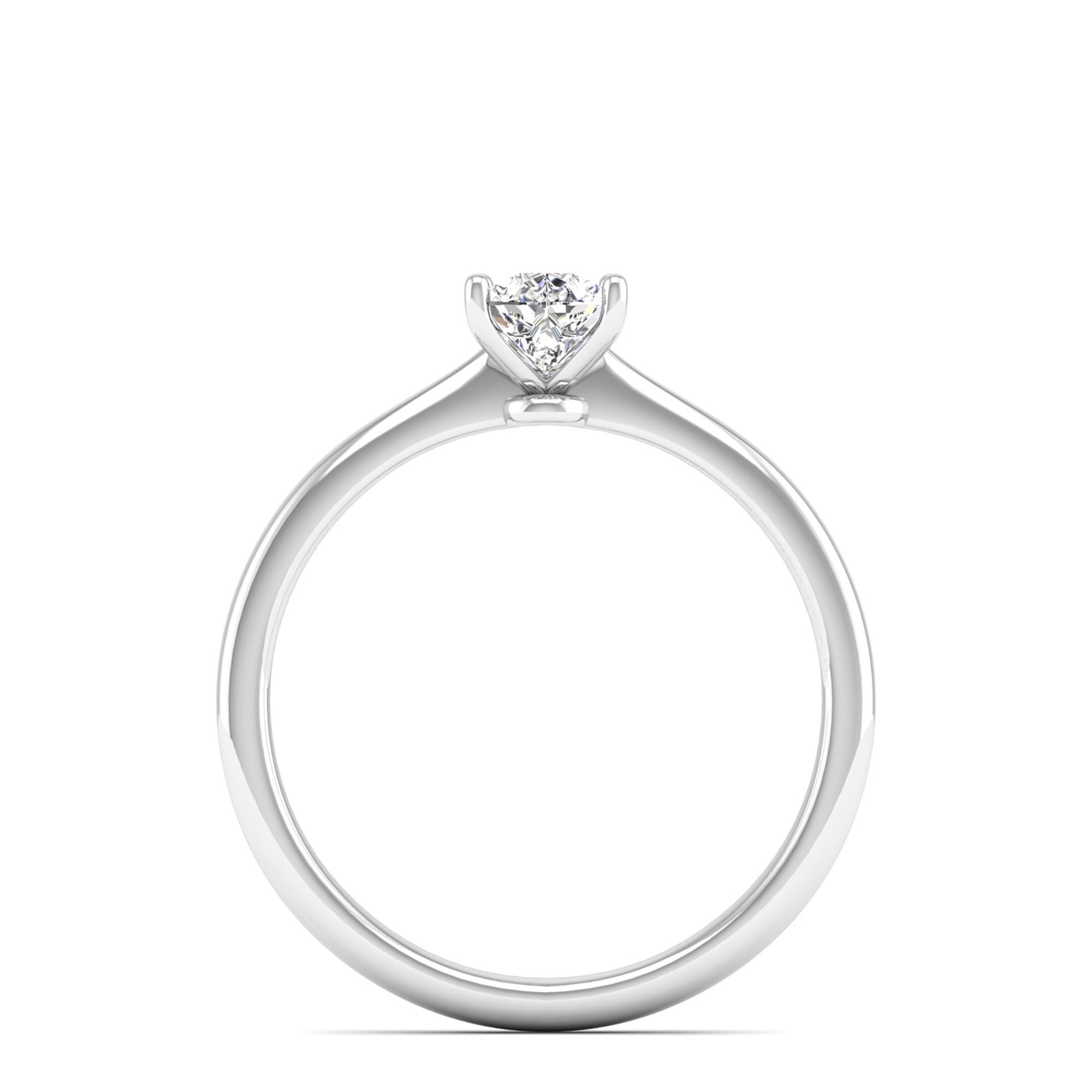 Celestar Petite Pear Solitaire Ring 0.50 Carat