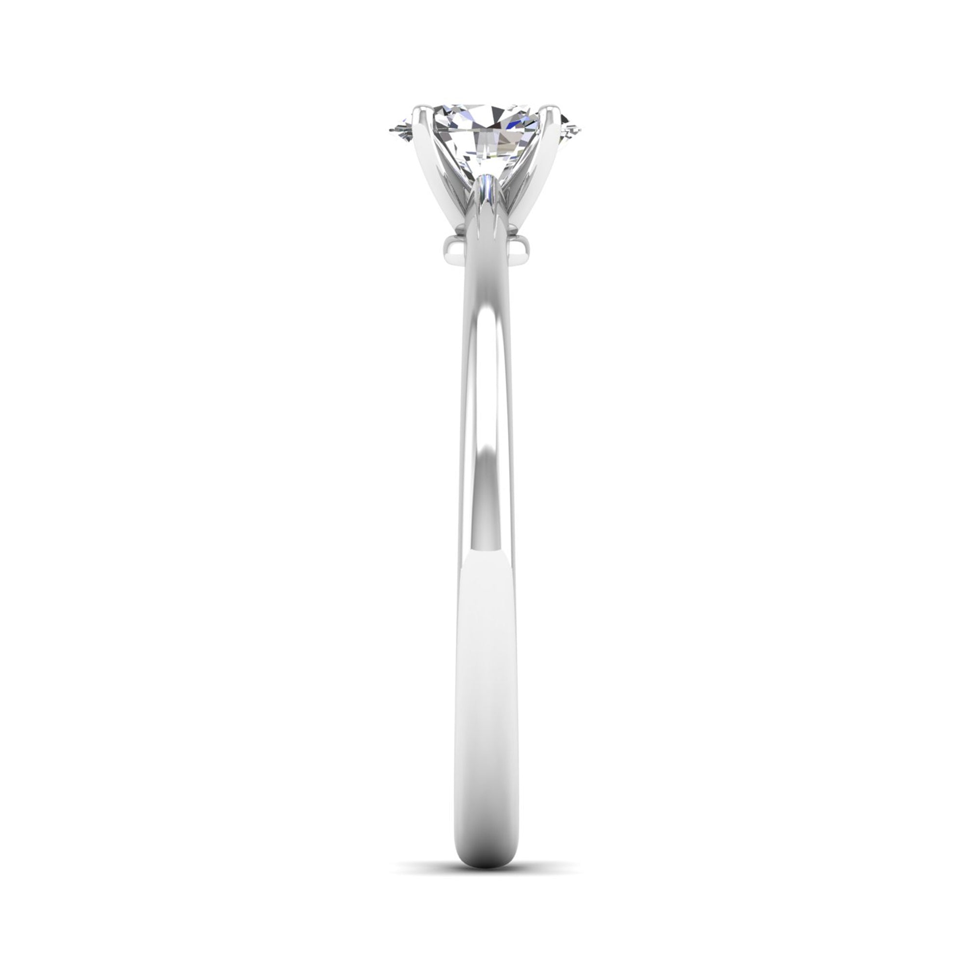 Celestar Classic Oval Solitaire Ring 0.50 Carat