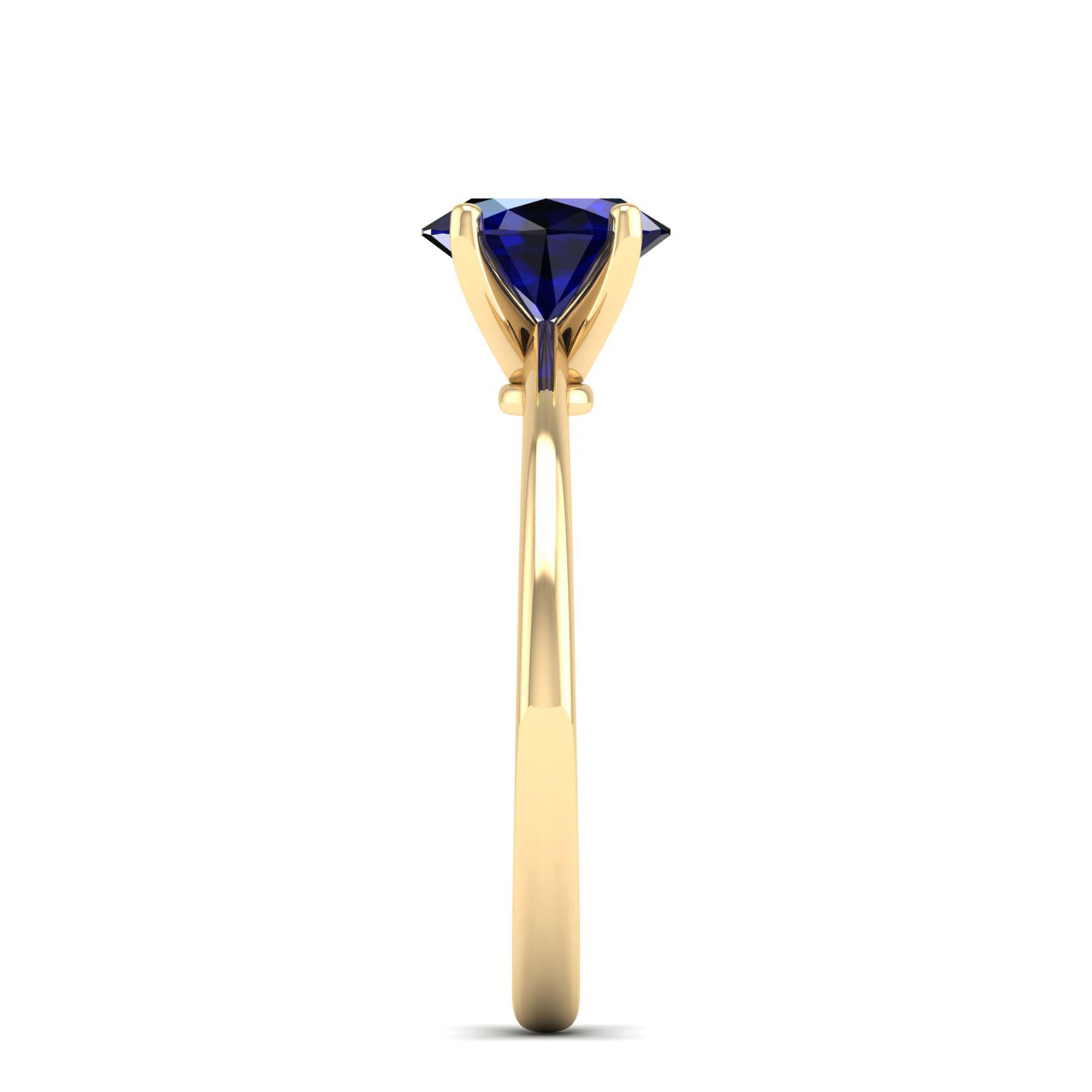 Celestar Oval Cut Sapphire Ring 1.00 Carat