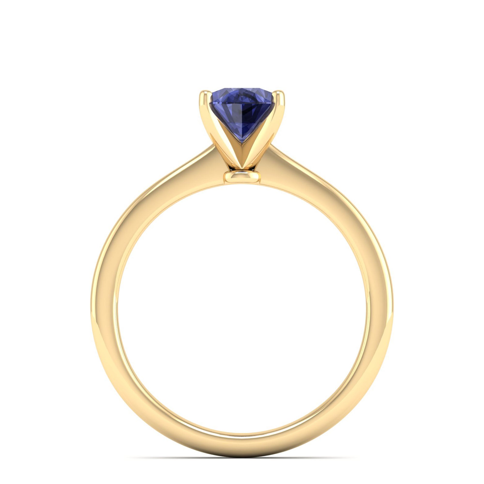 Celestar Oval Cut Tanzanite Ring 1.00 Carat