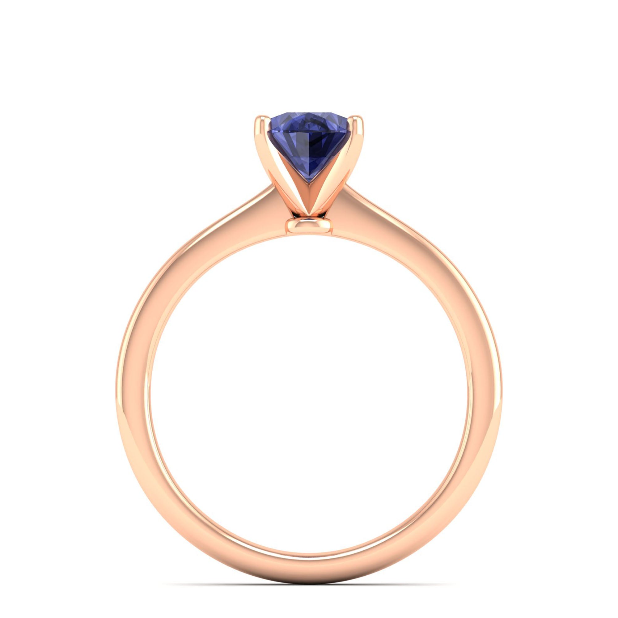 Celestar Oval Cut Tanzanite Ring 1.00 Carat