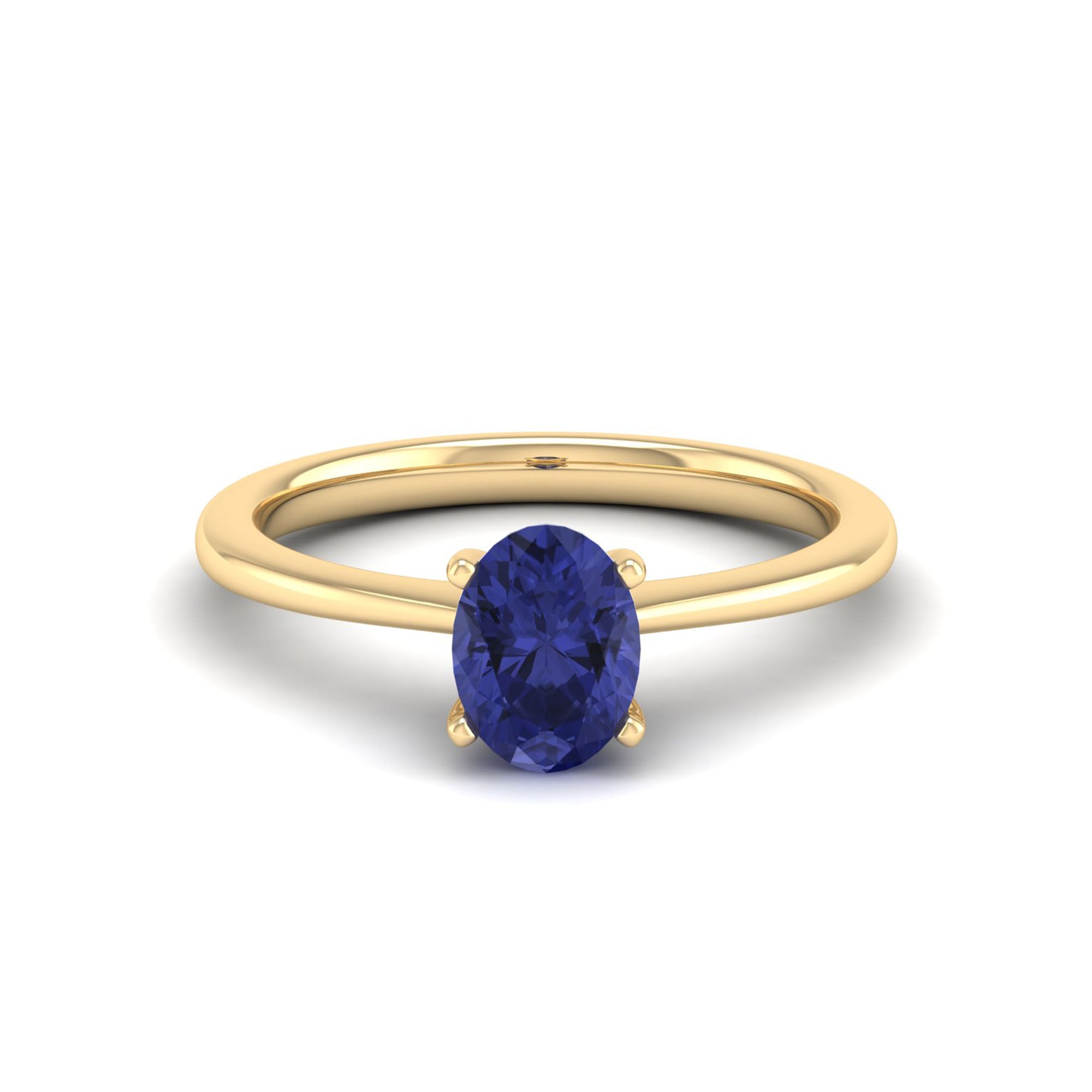 Celestar Oval Cut Tanzanite Ring 1.00 Carat