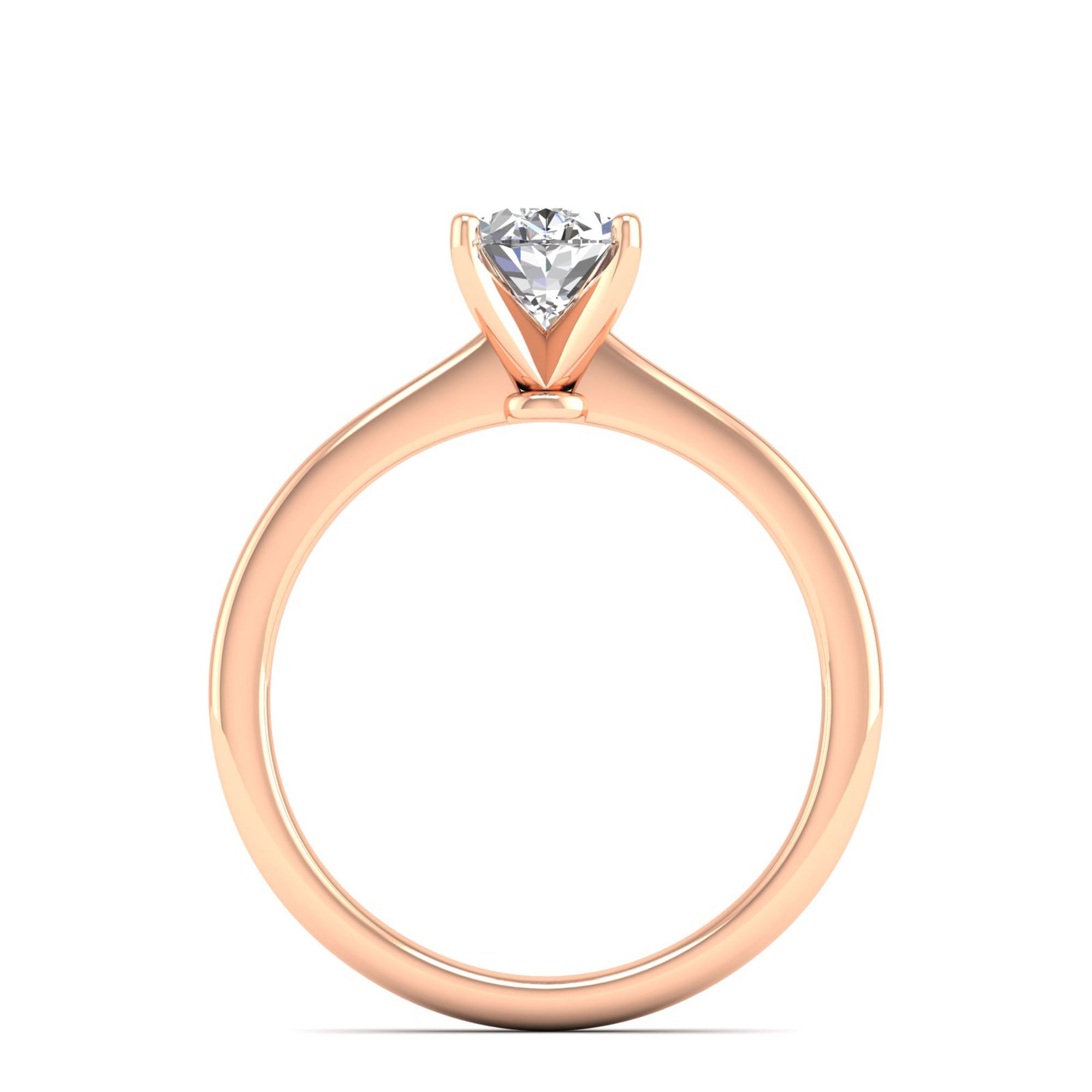 Celestar Oval Solitaire Ring 1.00 Carat