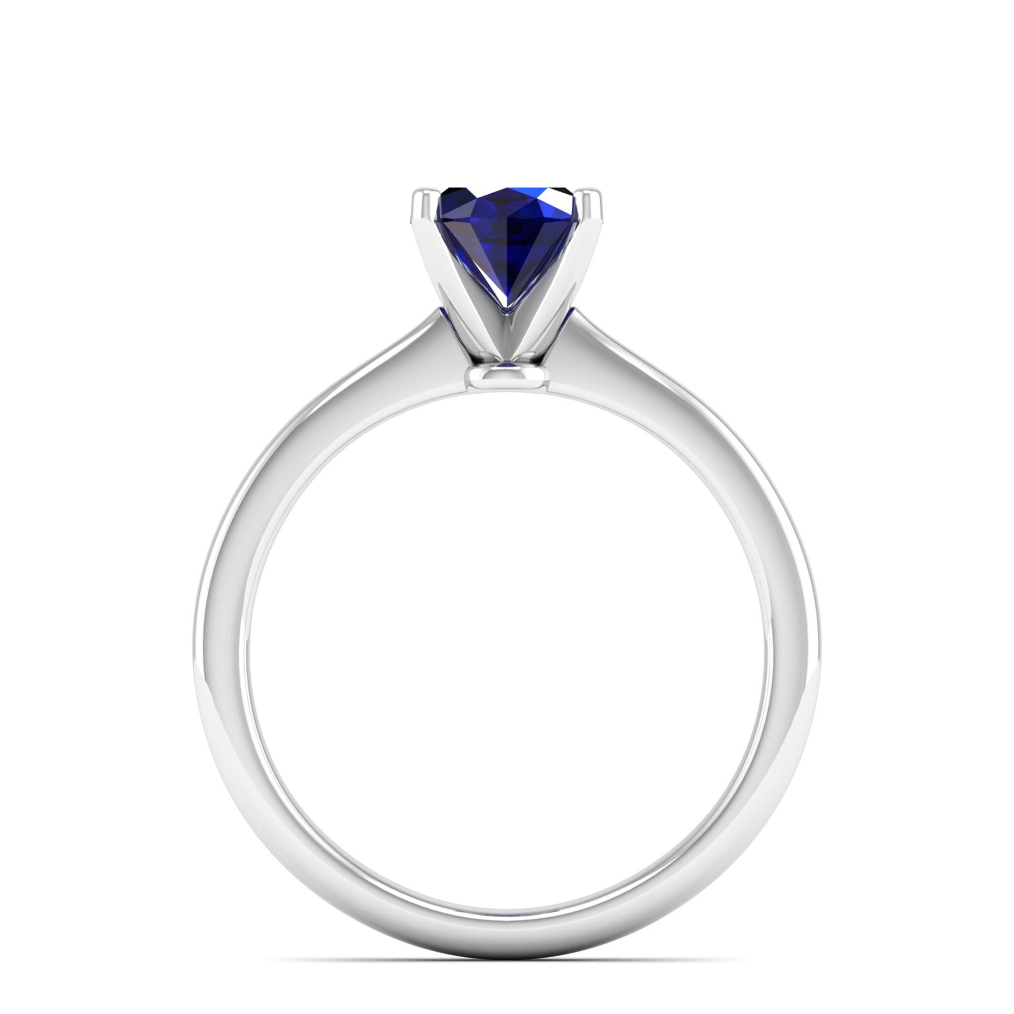 Celestar Classic Oval Sapphire Solitaire Ring-1.5 Carat