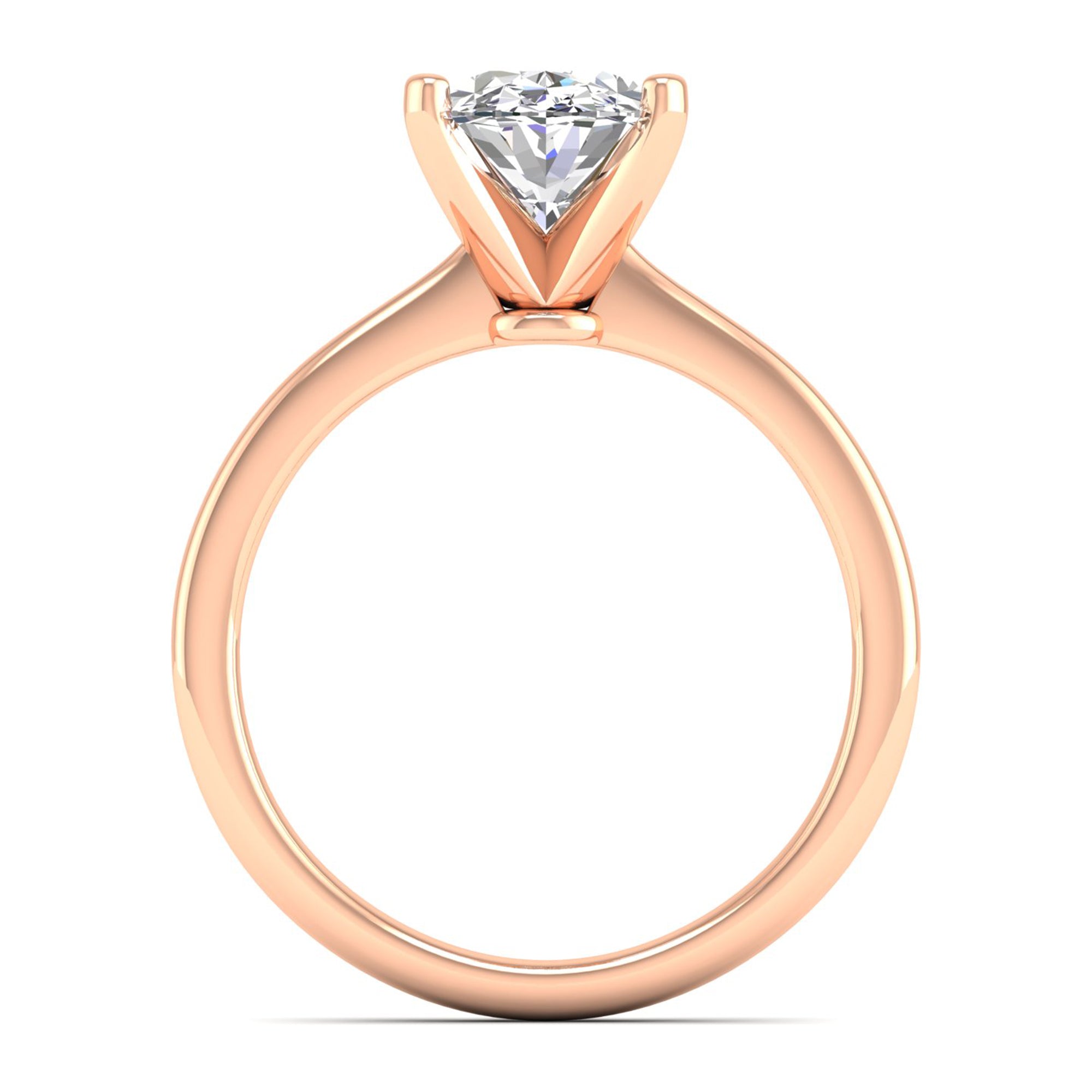 Celestar Classic Oval Solitaire Ring 2.50 Carat
