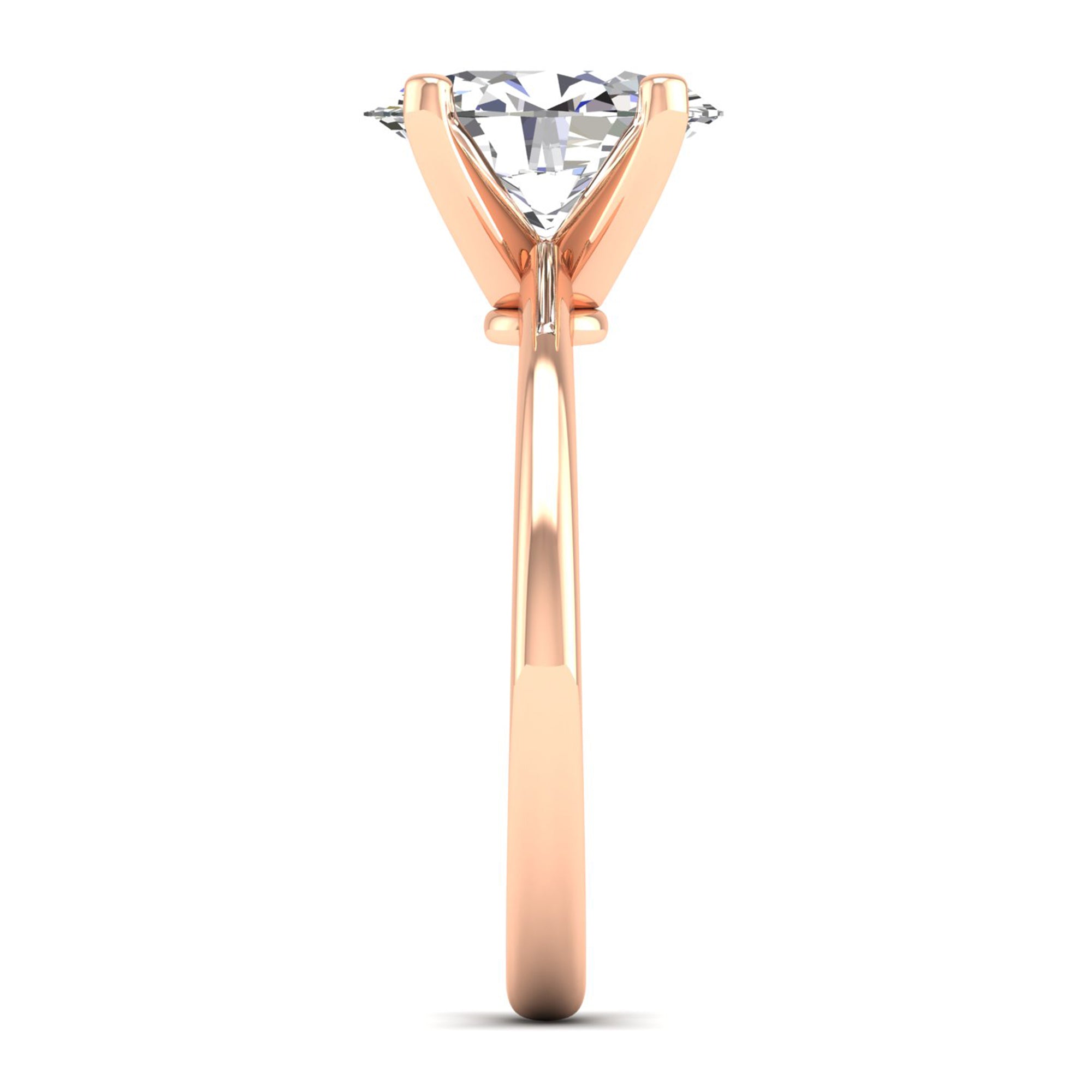 Celestar Classic Oval Solitaire Ring 2.50 Carat