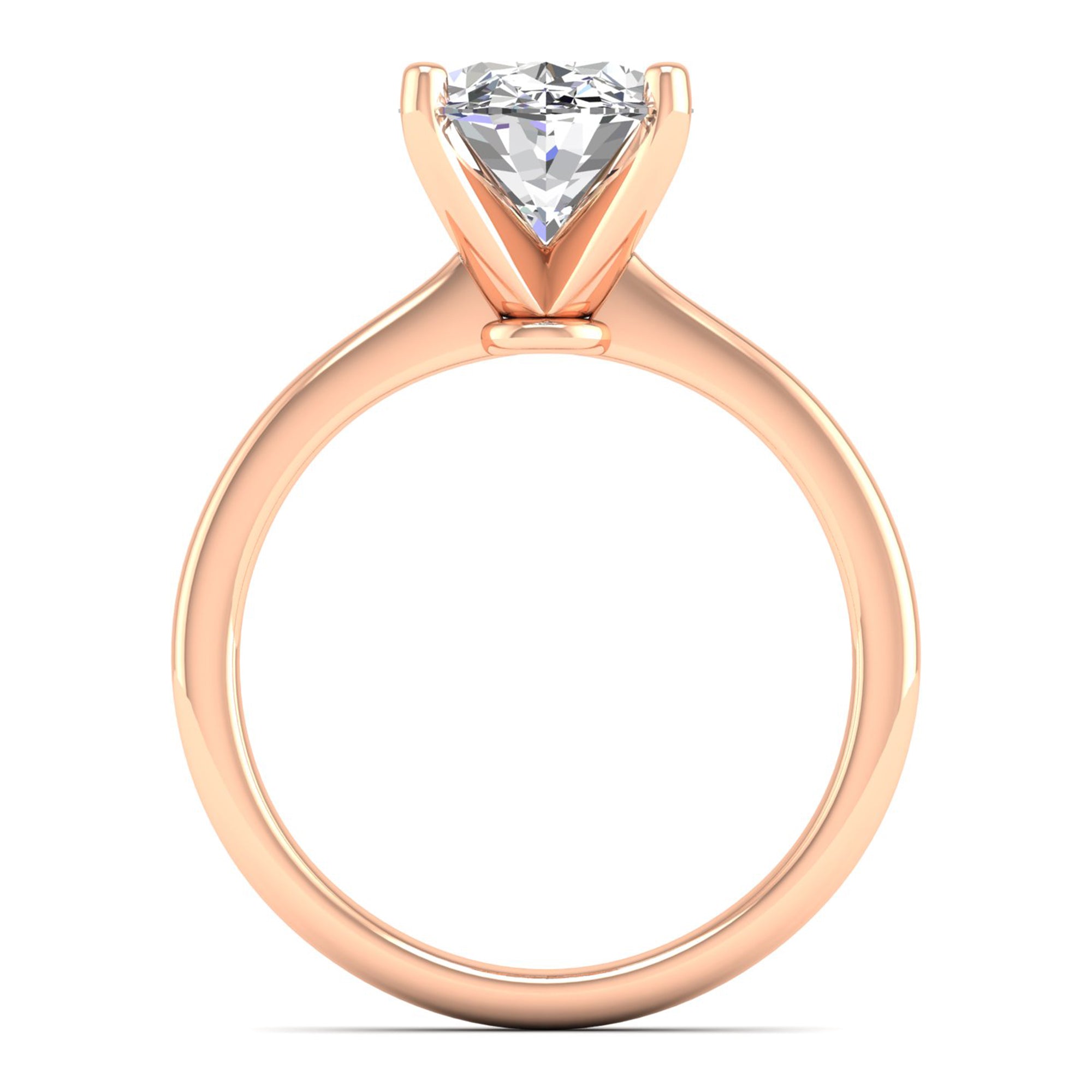 Celestar Classic Oval Solitaire Ring – 3.0 Carat