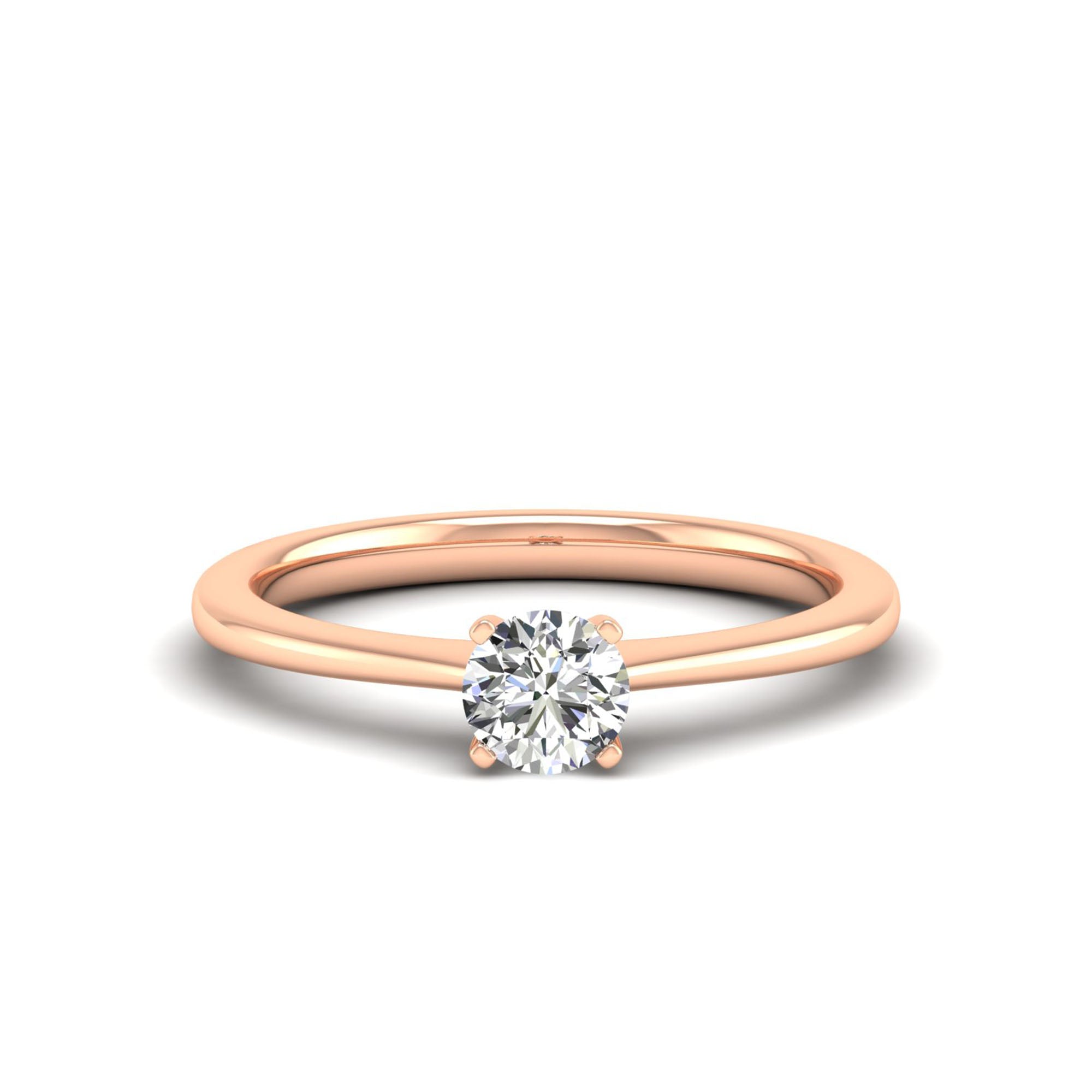 Celestar Classic Round Solitaire Ring 0.50 Carat