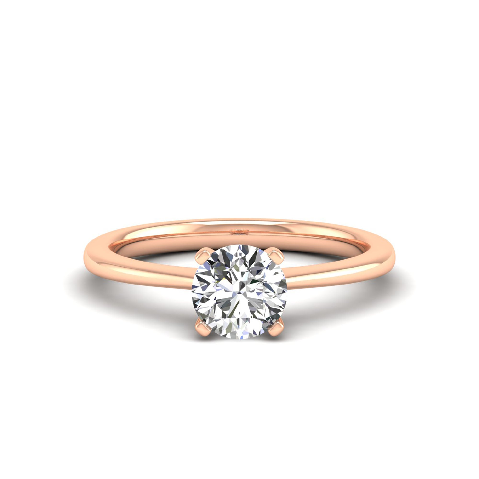 Celestar Classic Round Solitaire Ring 1.0 Carat