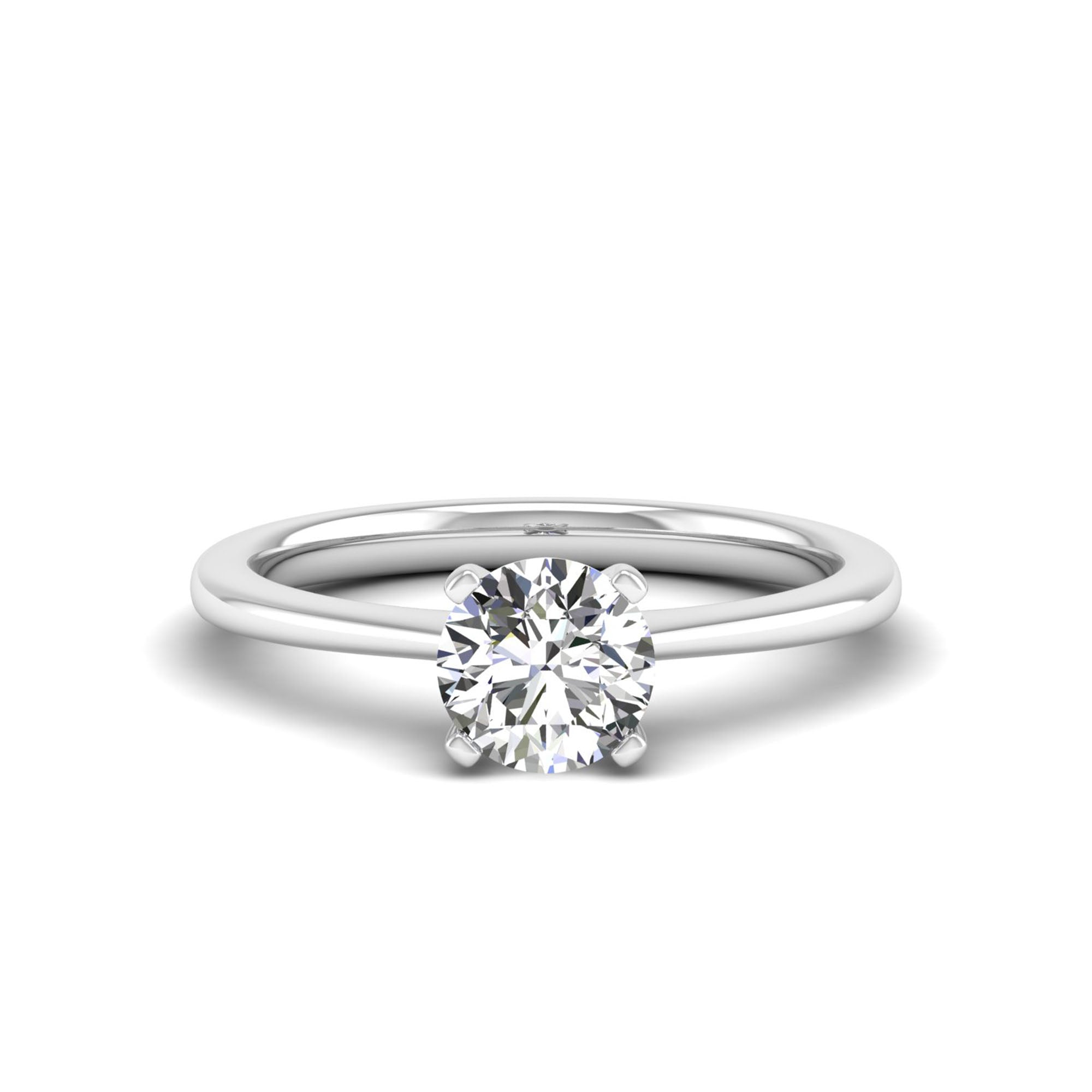 Celestar Classic Round Solitaire Ring 1.0 Carat