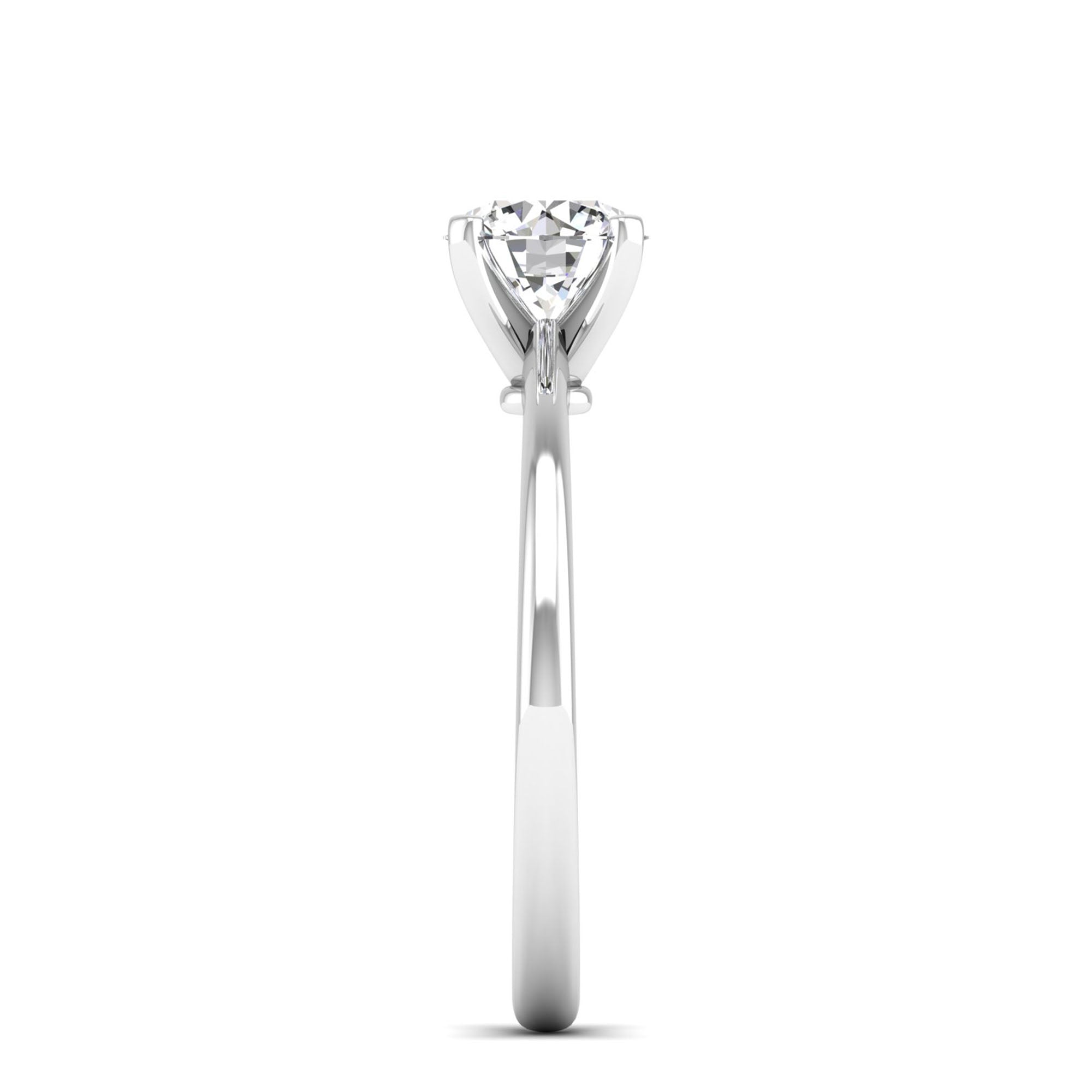 Celestar Classic Round Solitaire Ring 1.0 Carat