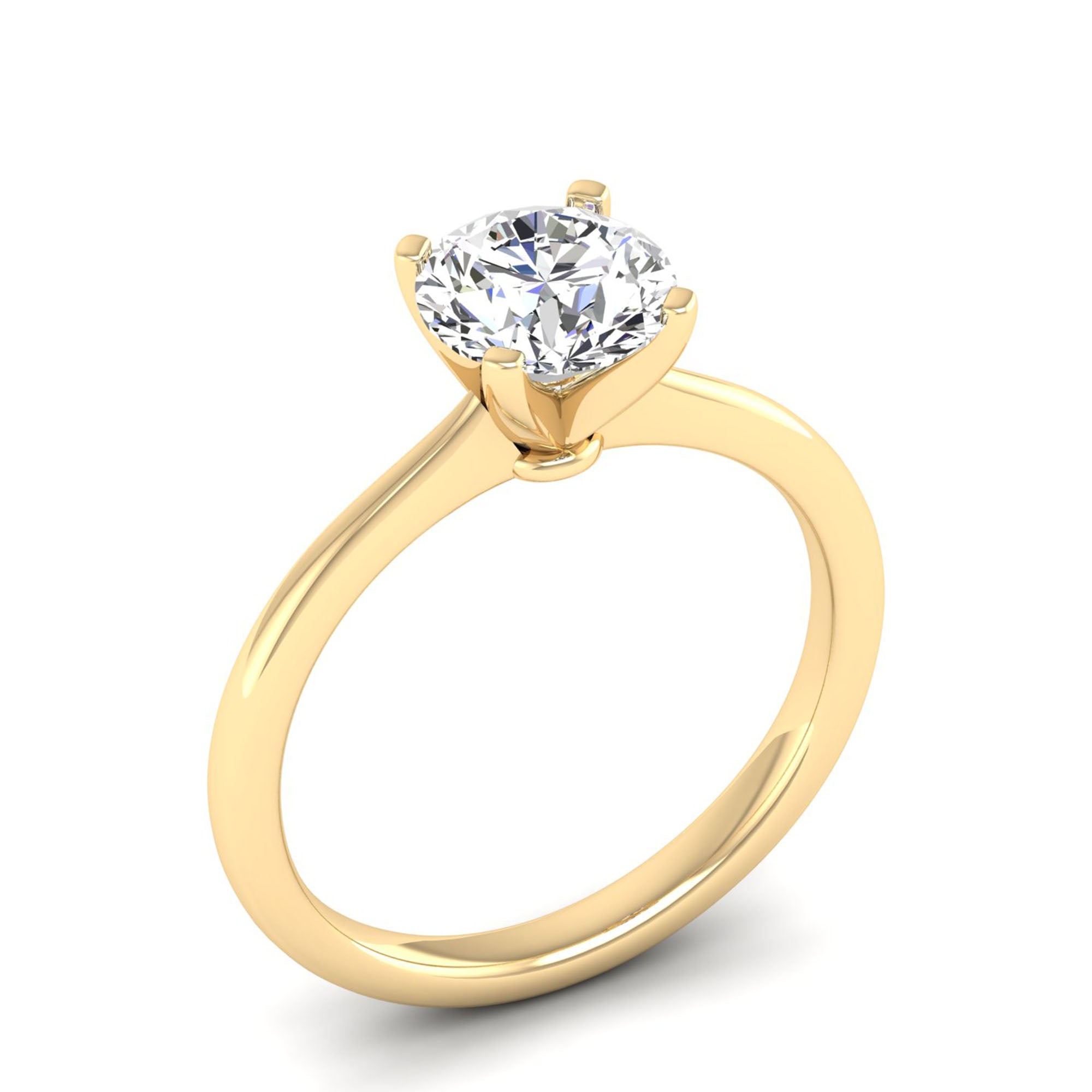 Celestar Classic Round Solitaire Ring 1.50 Carat