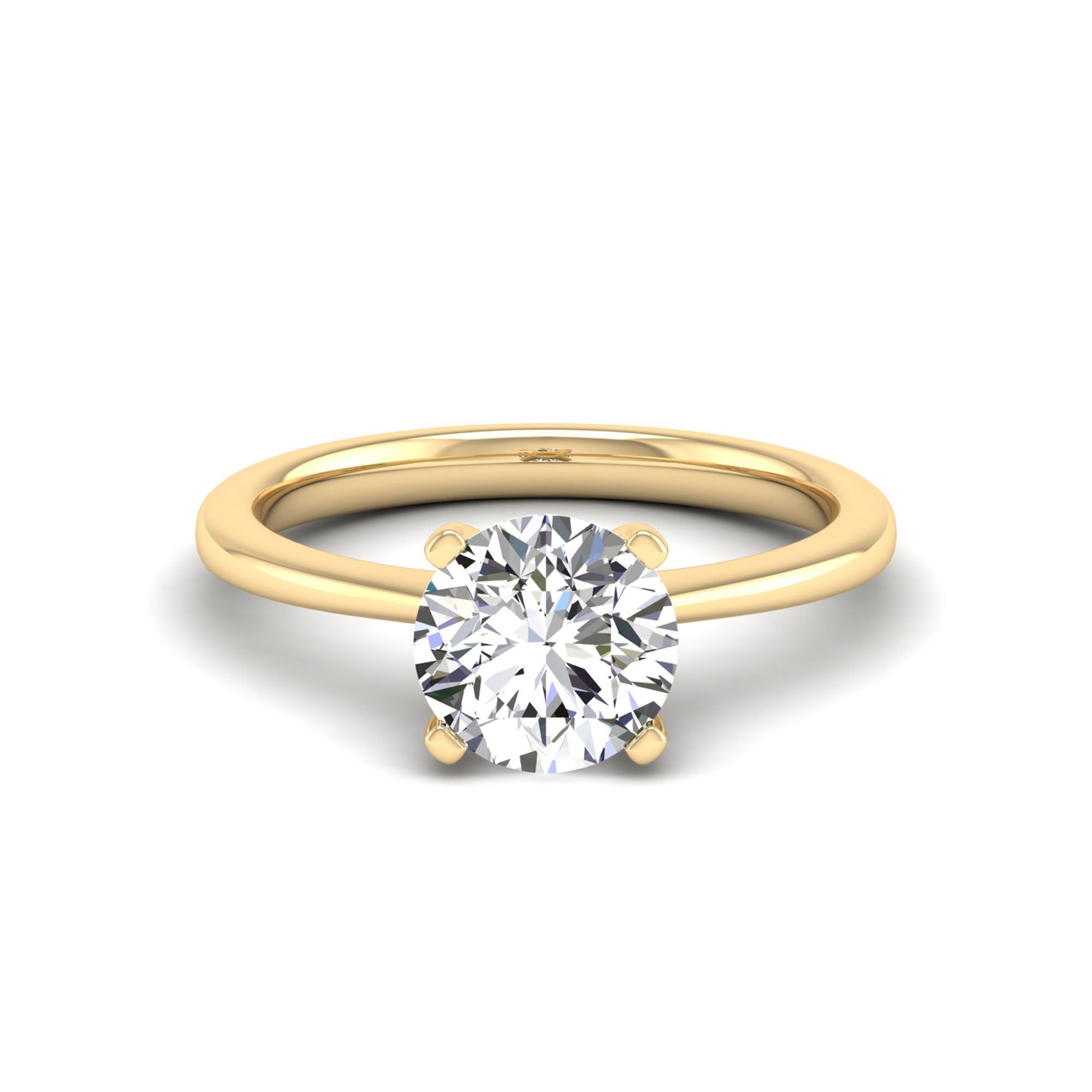 Celestar Classic Round Solitaire Ring 2.0 Carat