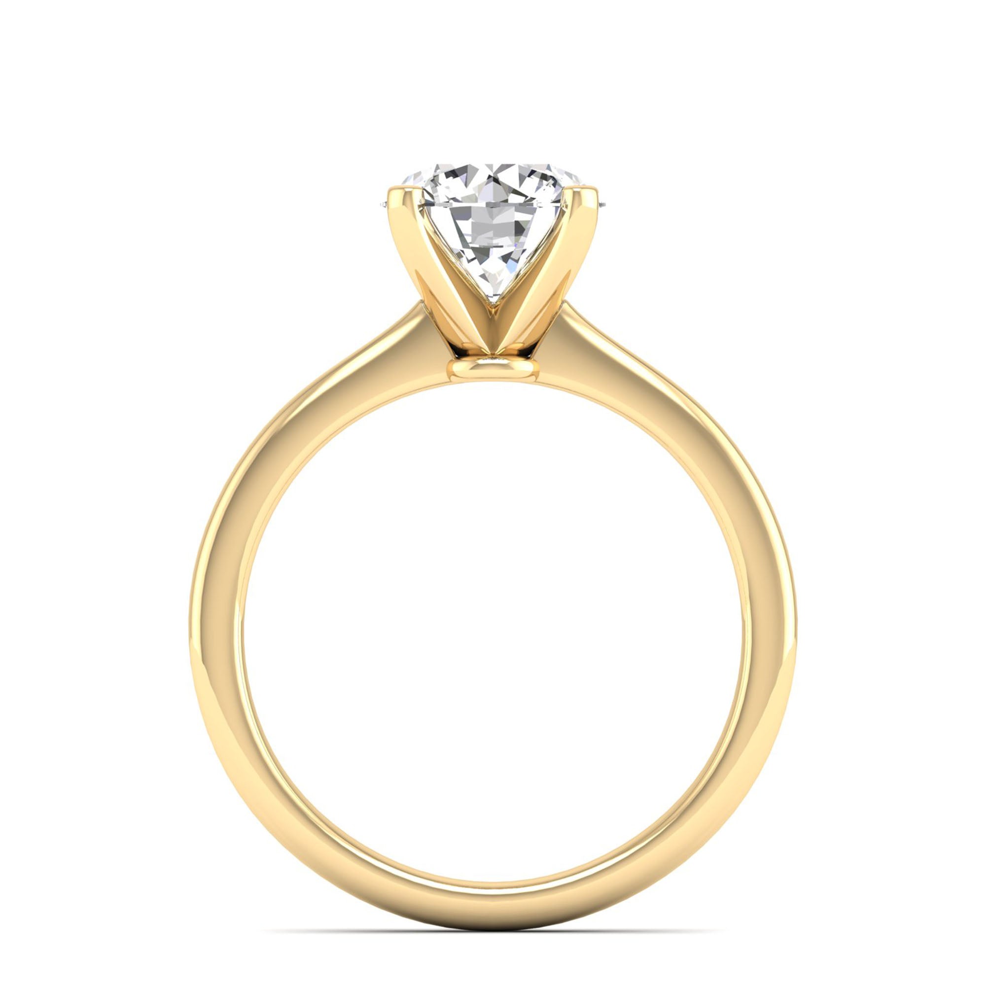 Celestar Classic Round Solitaire Ring 2.0 Carat