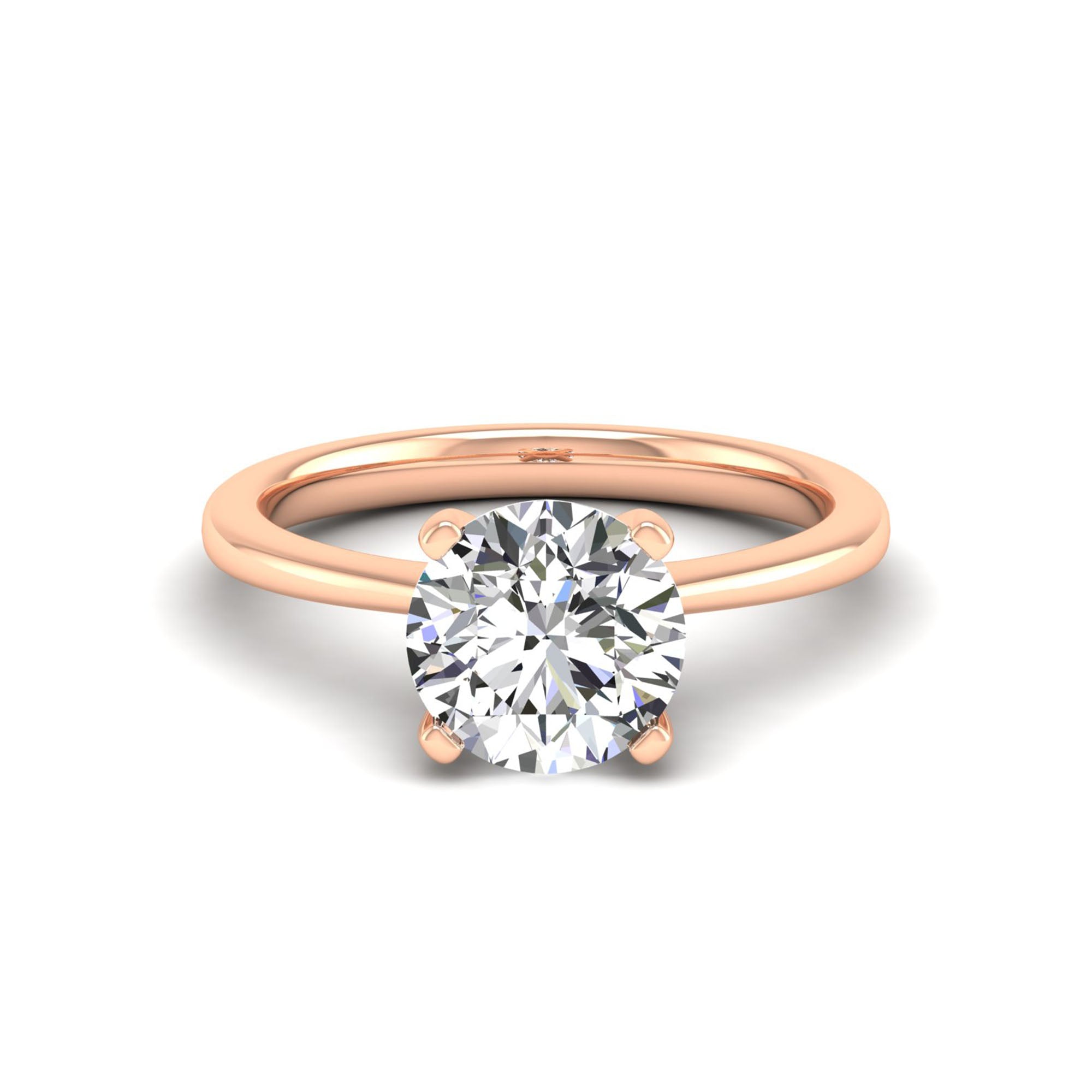 Celestar Classic Round Solitaire Ring 2.5 Carat