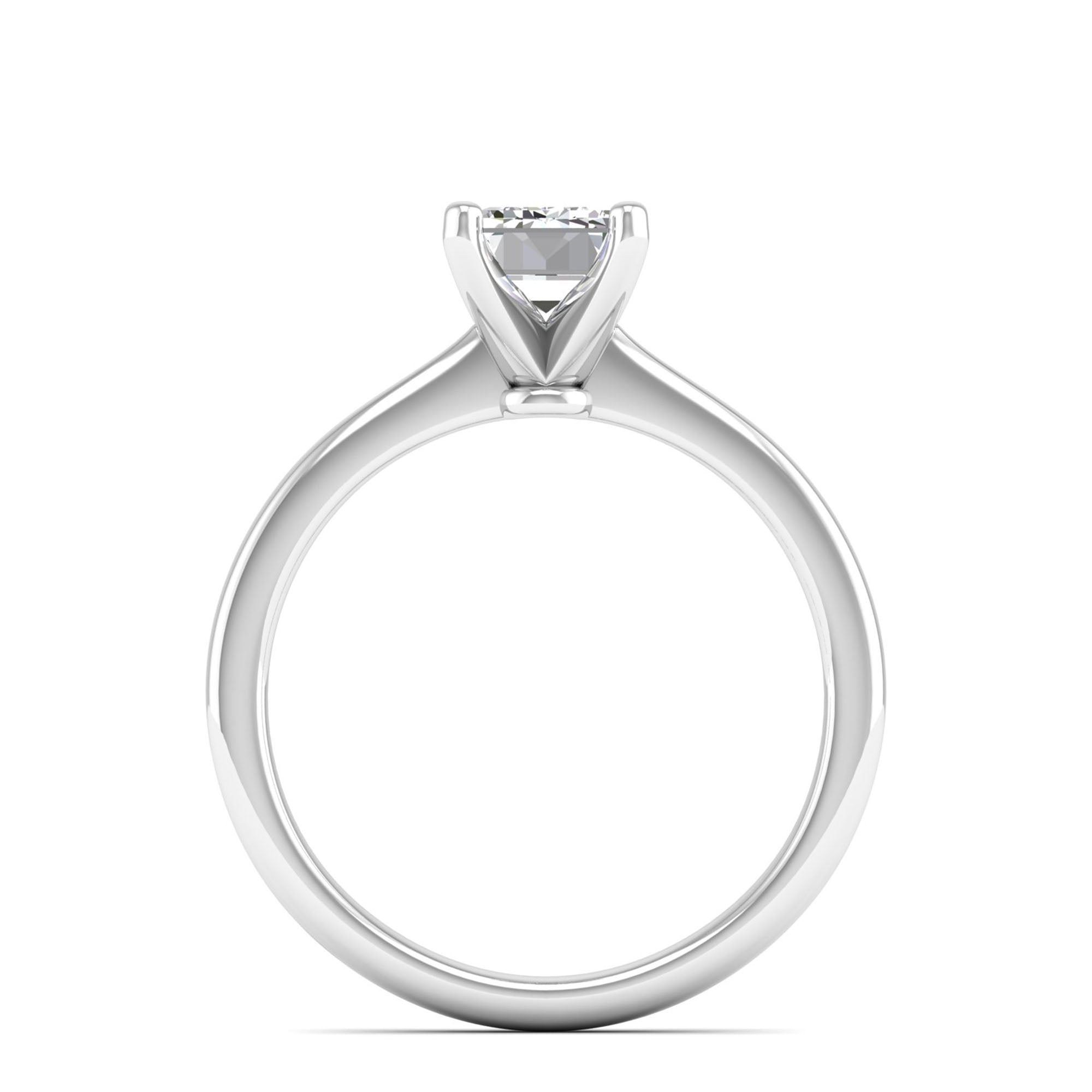 Celestar Emerald-Cut Diamond Solitaire Ring 1.50 Carat