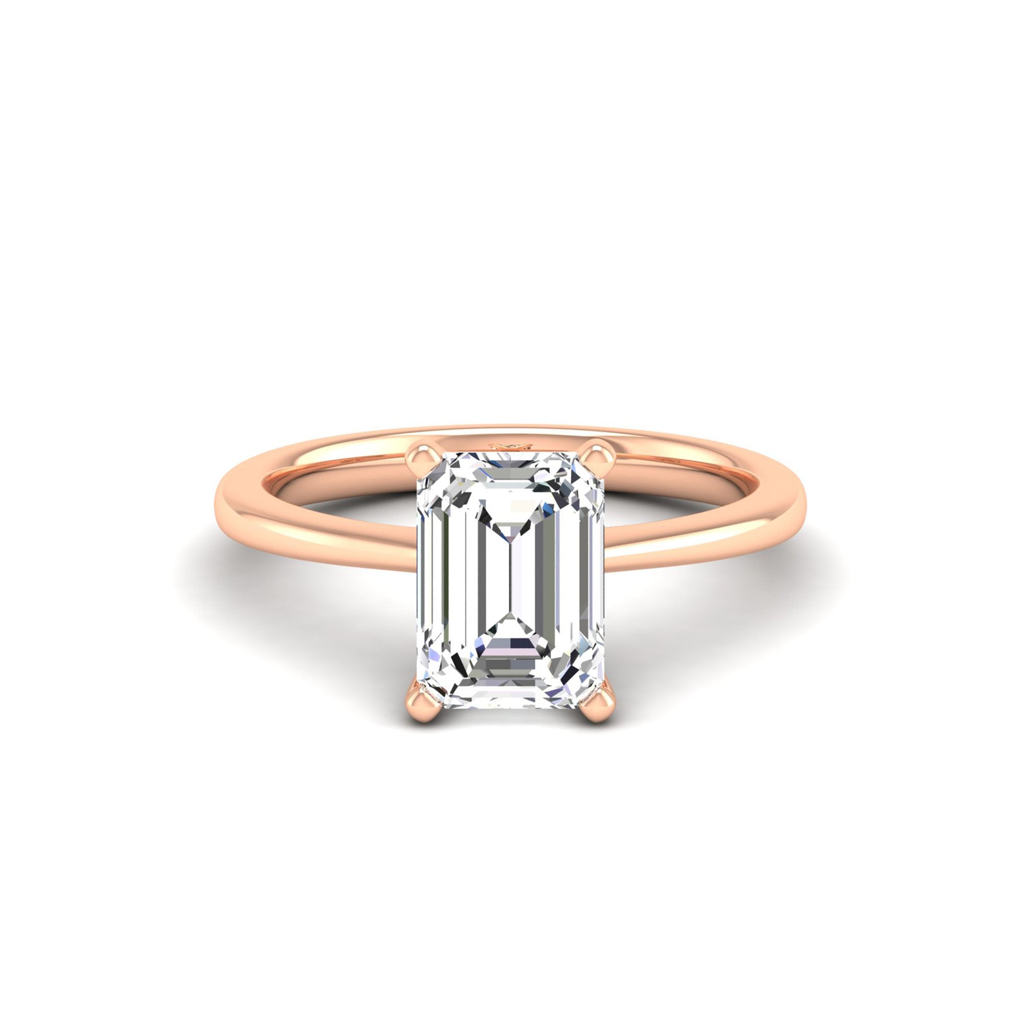 Celestar Emerald-Cut Diamond Solitaire Ring 2.50 Carat