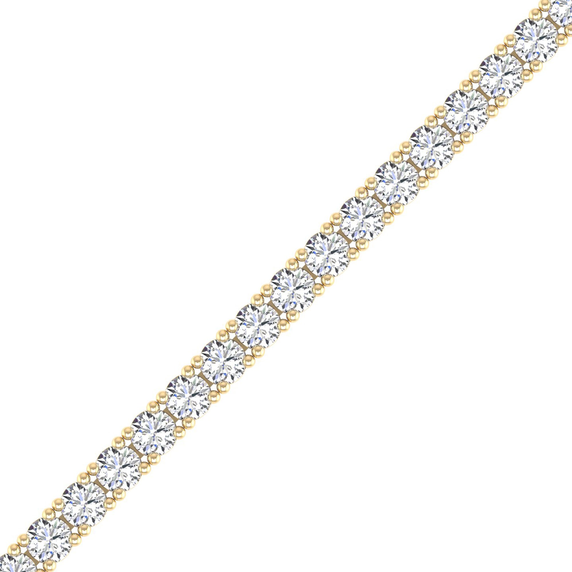 Lab Grown Diamond Tennis Bracelet – Round Cut 2.0 Carat