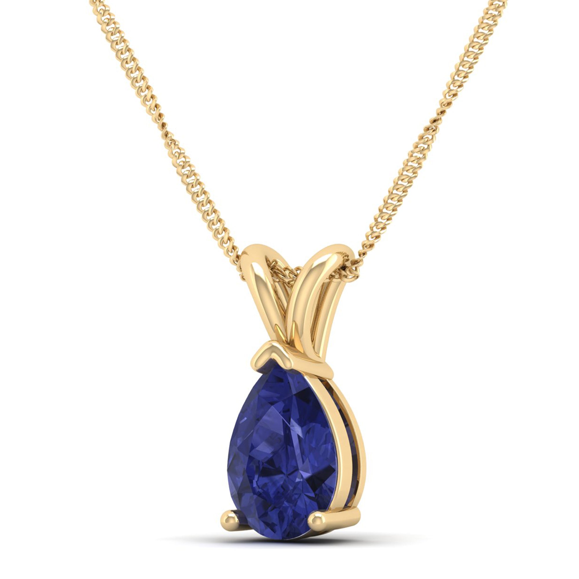 Pear Cut Tanzanite Pendant 2.0 Carat