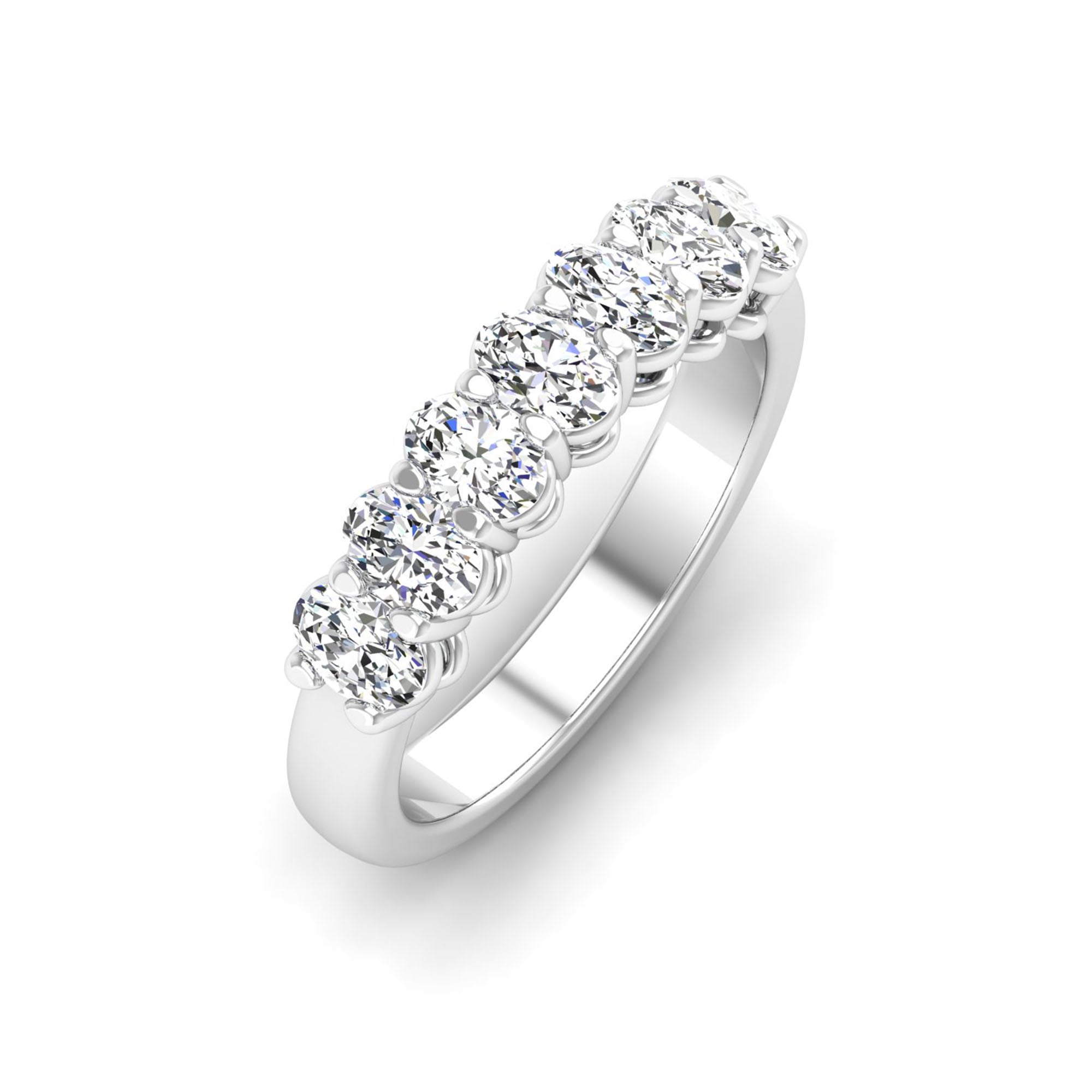 7-Stone Oval Lab-Grown Diamond Ring