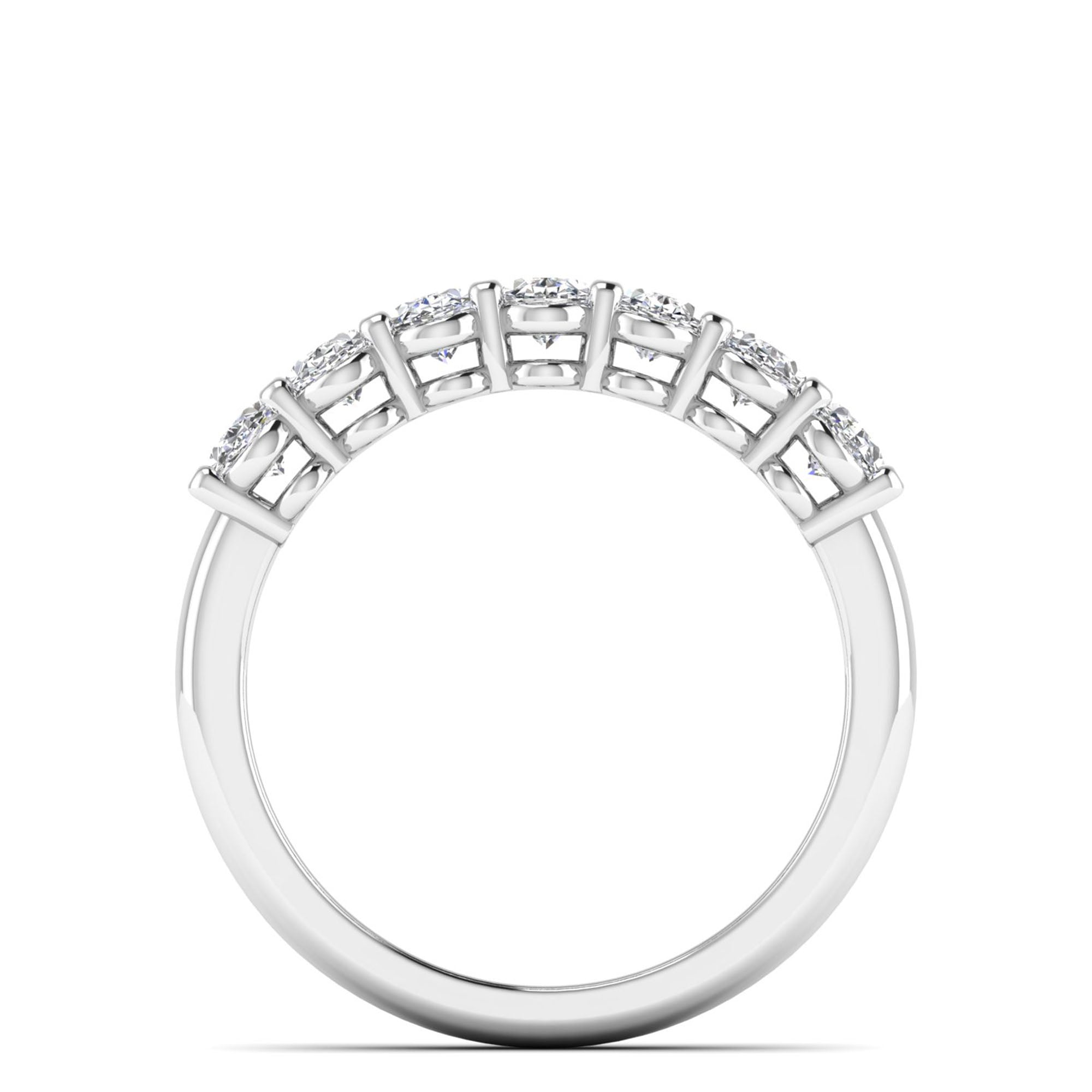 7-Stone Oval Lab-Grown Diamond Ring