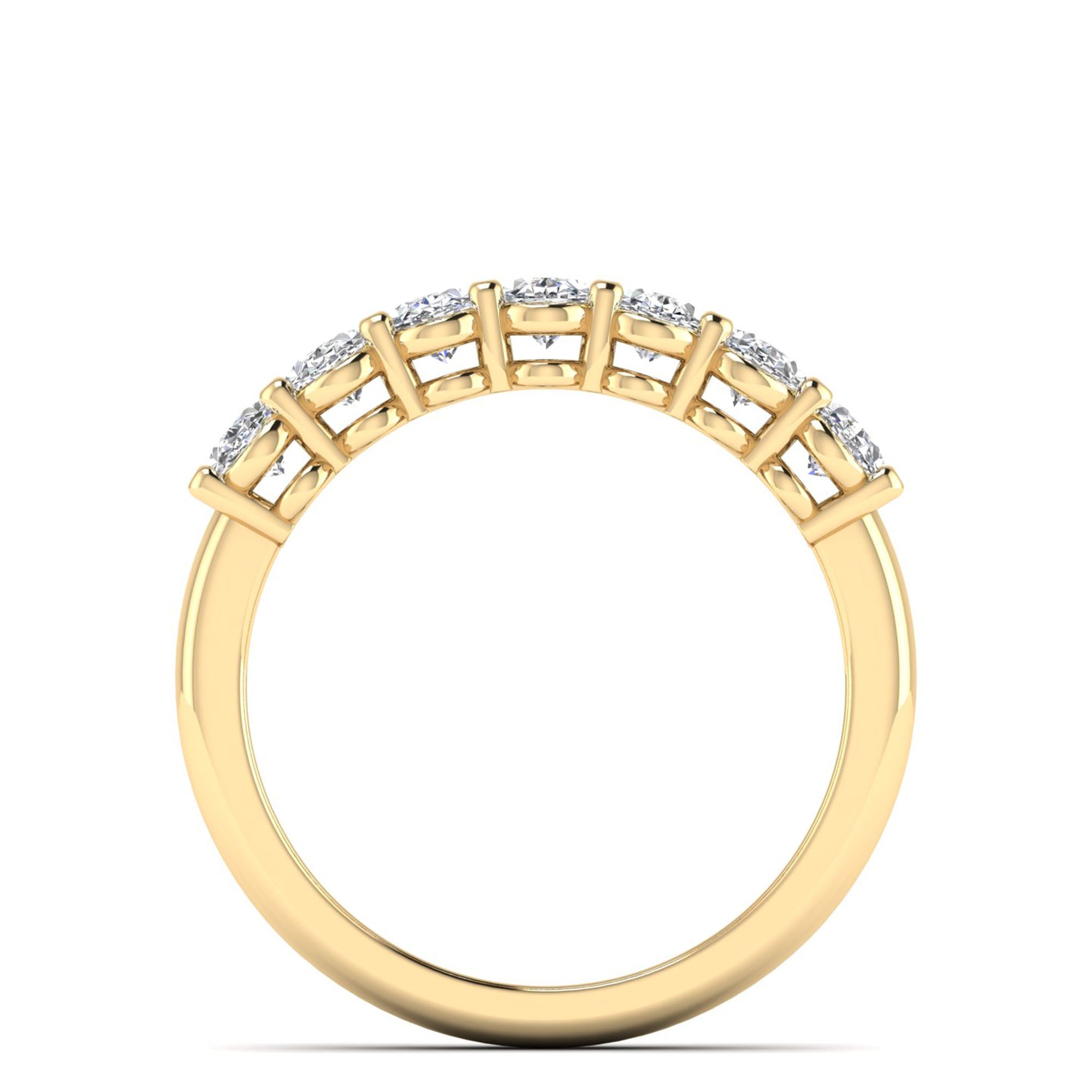 7-Stone Oval Lab-Grown Diamond Ring