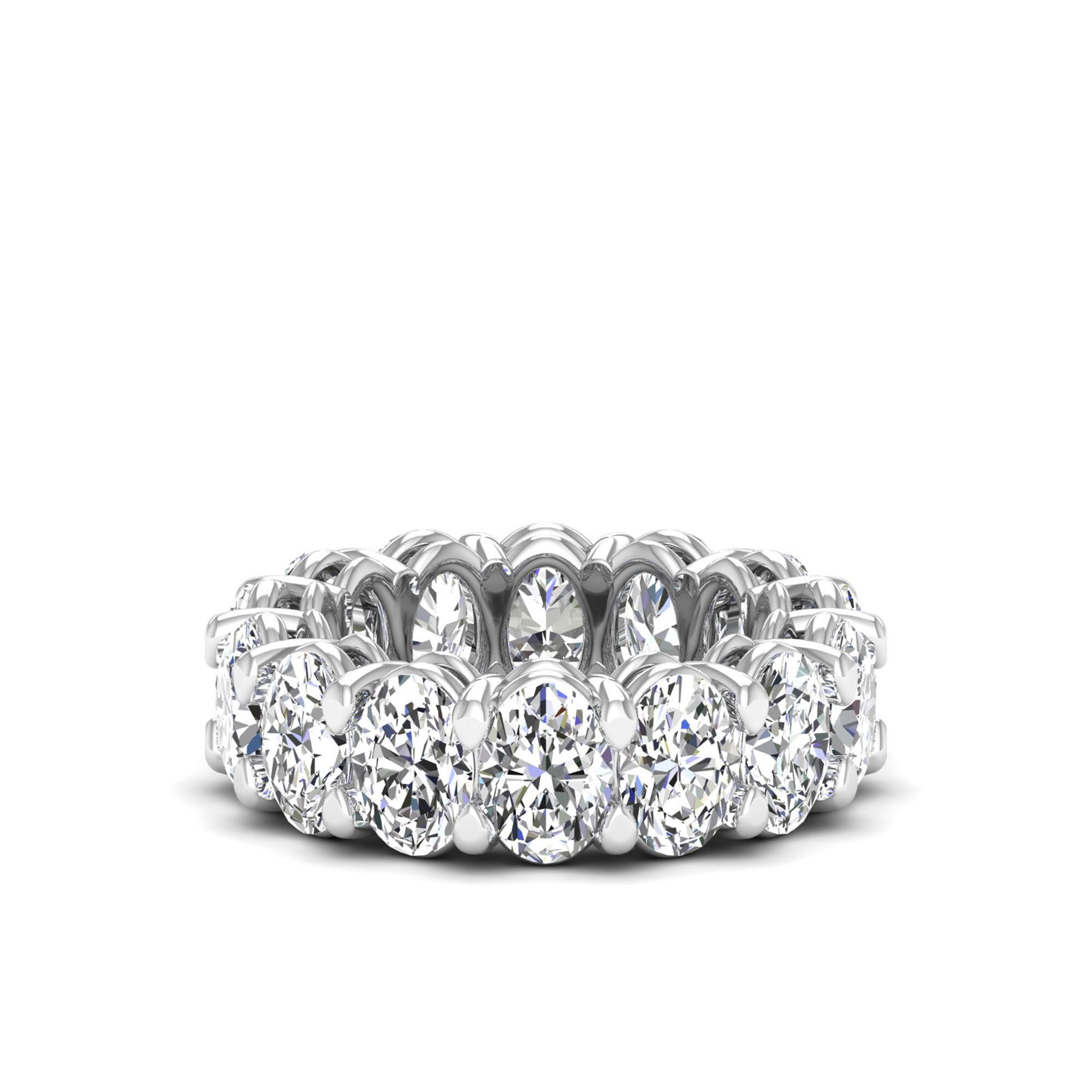 Full Eternity Oval Lab-Grown Diamond Band