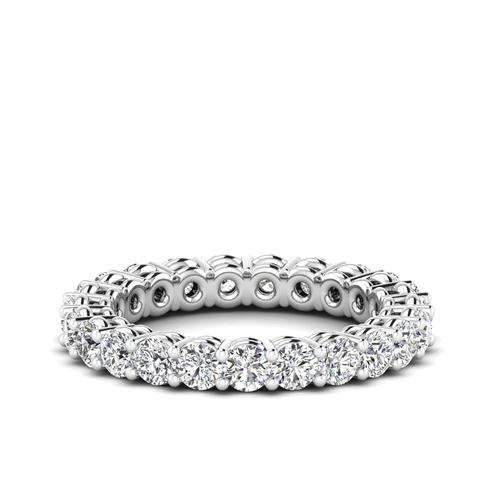 Celestar Petite Round Full Eternity Diamond Band