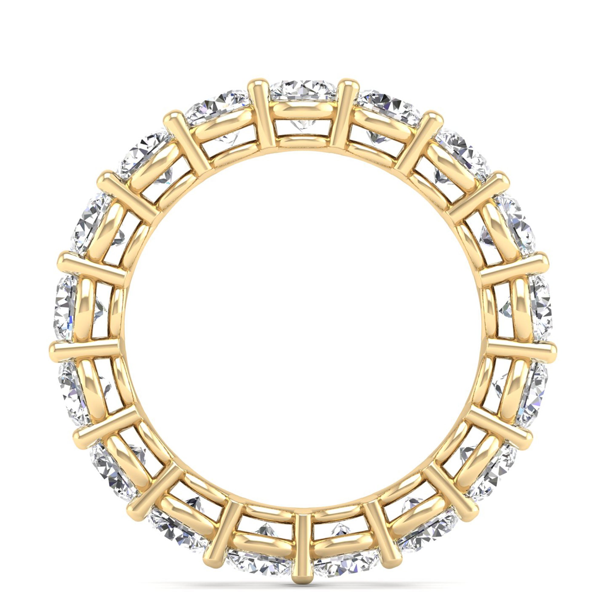 Celestar Classic Round Full Eternity Diamond Band