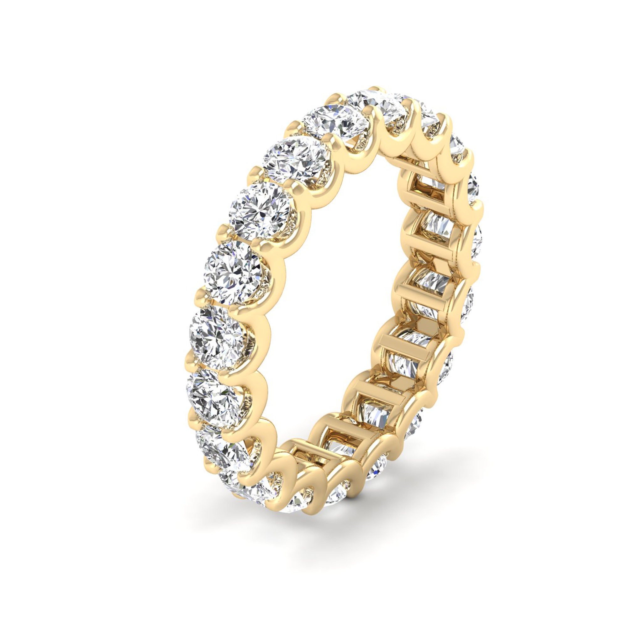 Full Eternity Diamond Band (3.2 mm Round, 19 Stones)
