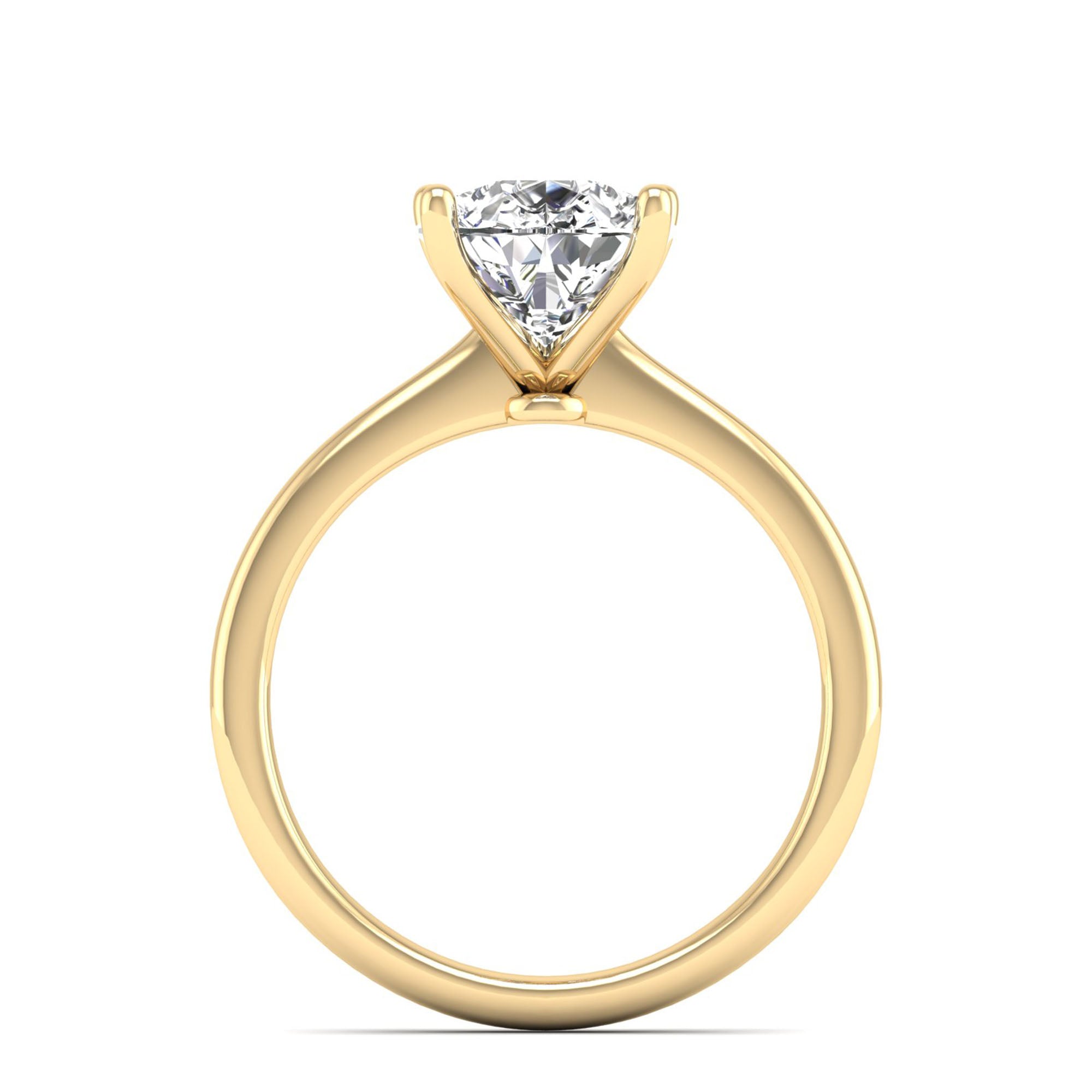 Celestar Classic Pear Solitaire Ring 3 Carat